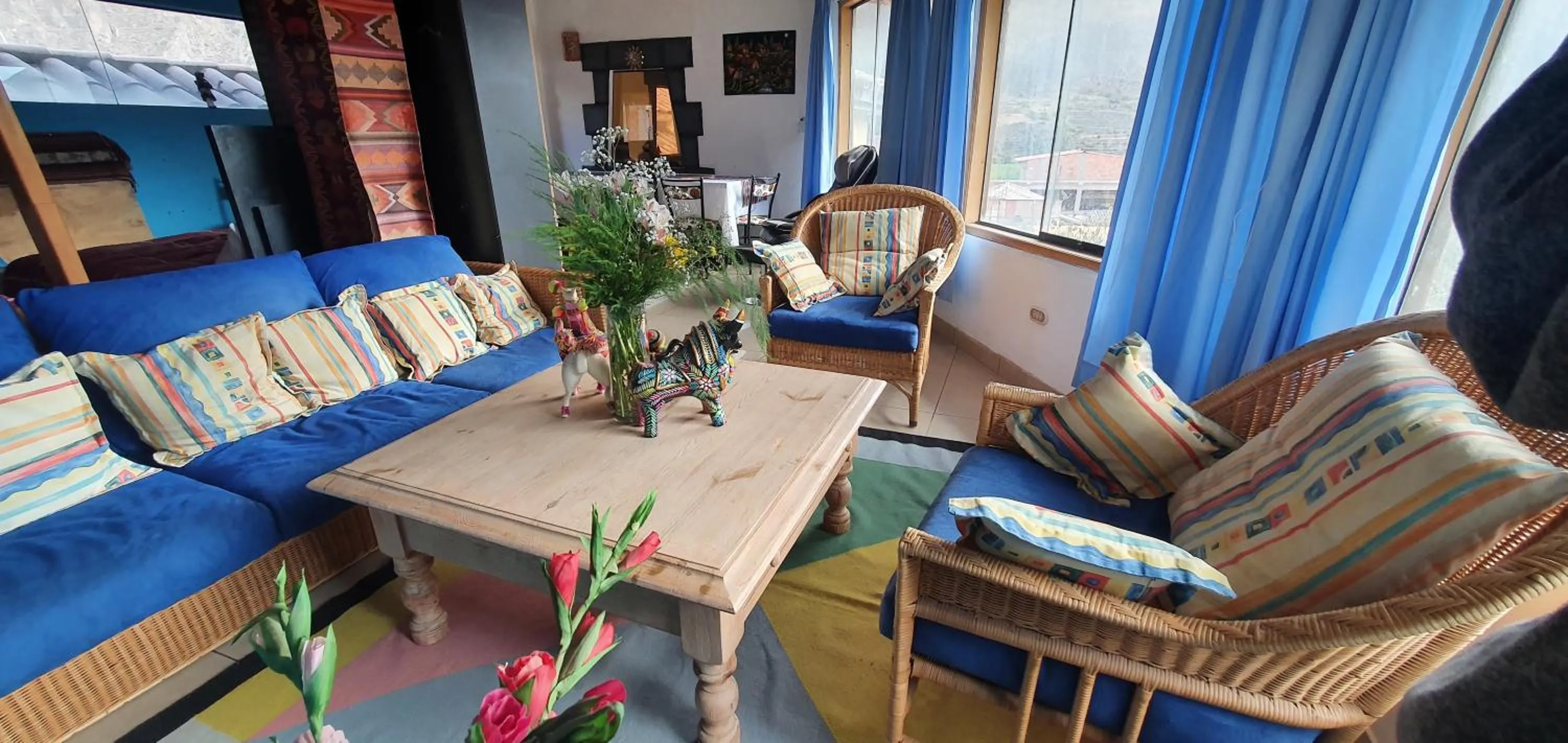 Living room in Ccapac Inka Ollanta Casa Museo