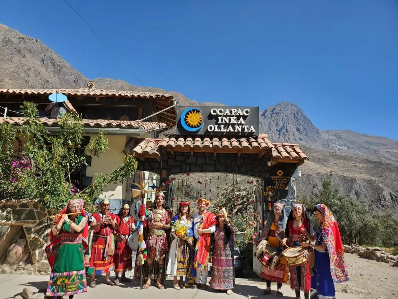 Day in Ccapac Inka Ollanta Casa Museo