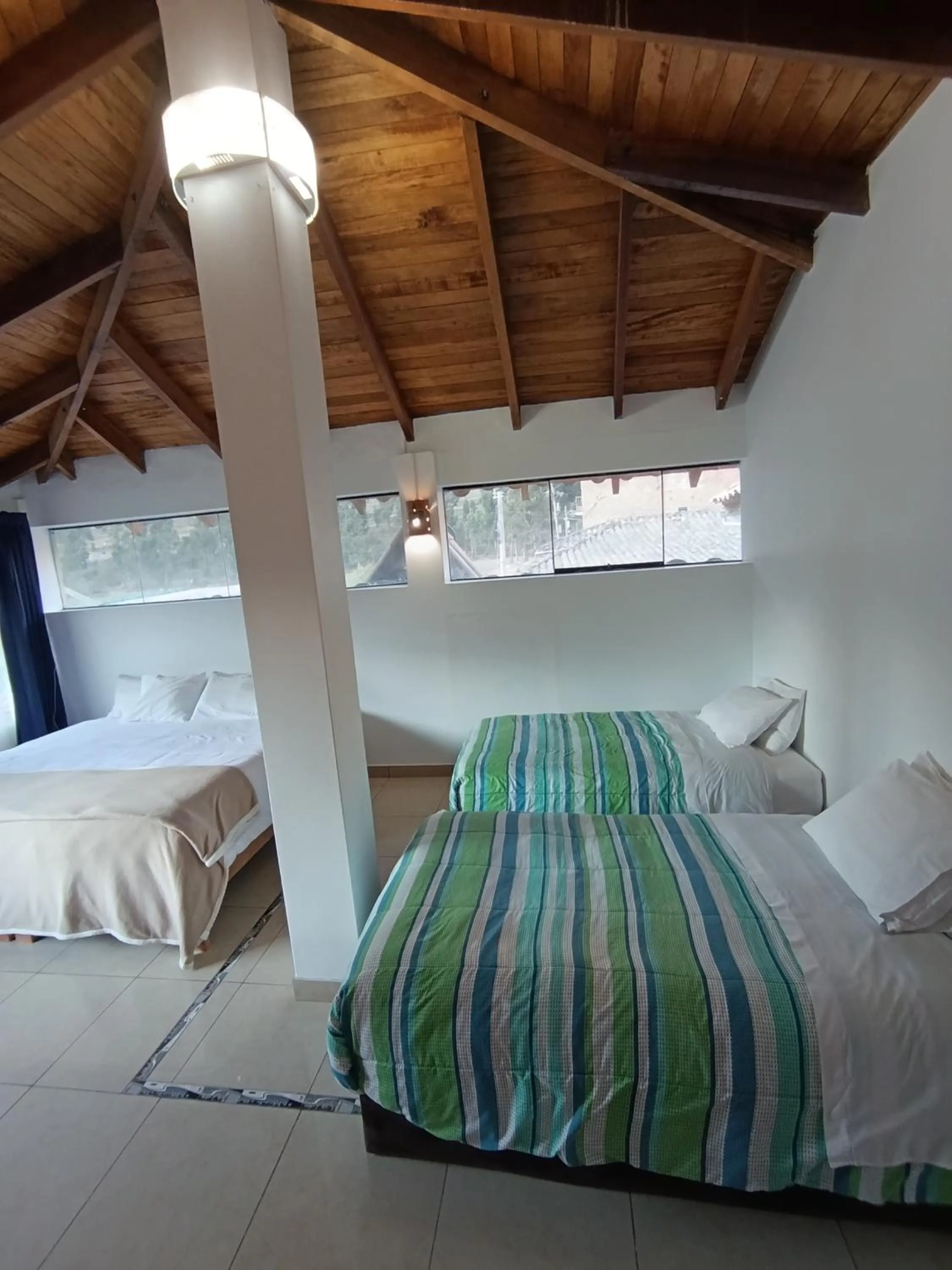 Bird's eye view, Bed in Ccapac Inka Ollanta Casa Museo