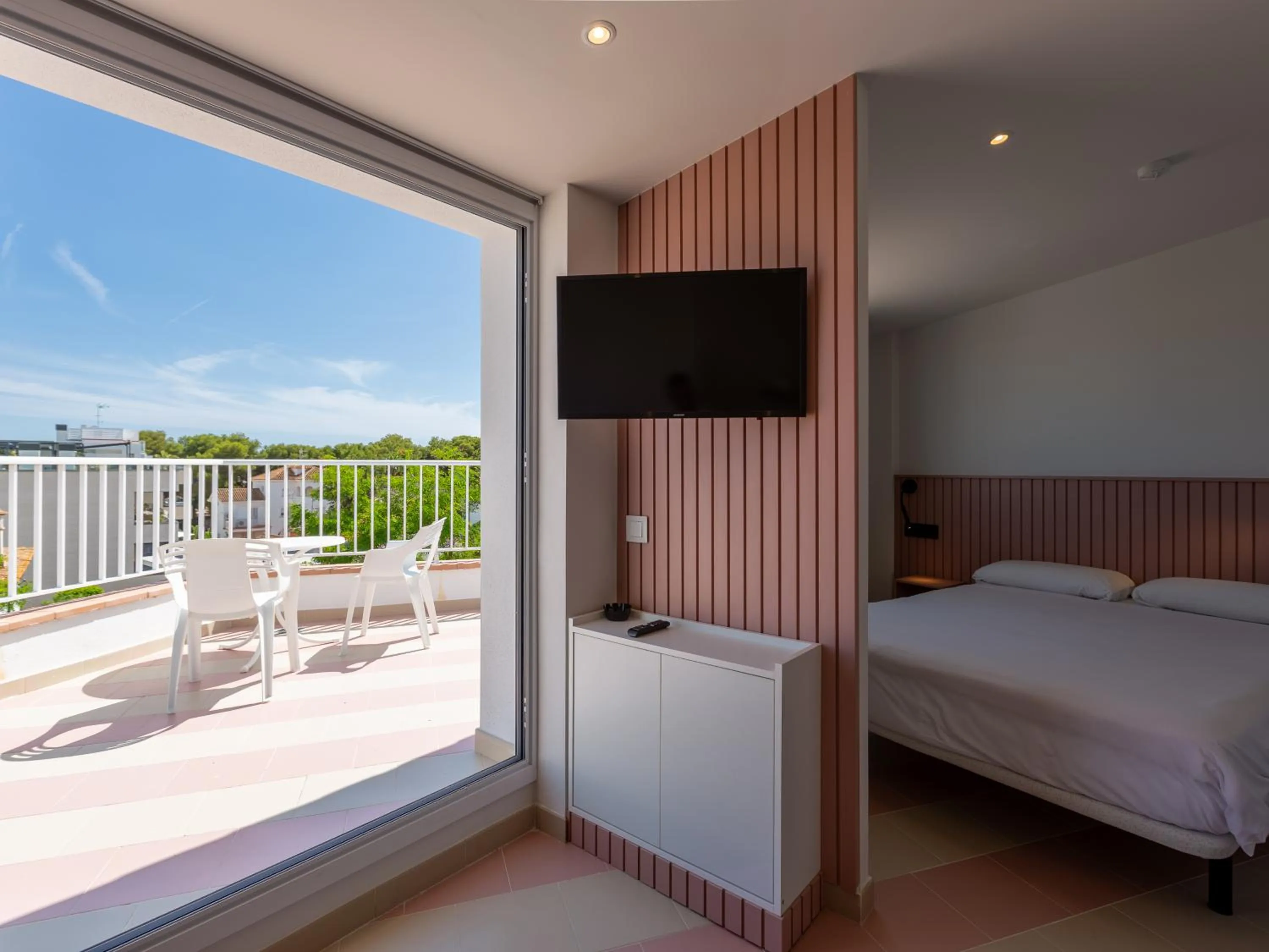 Bed in Apartamentos Sunway Atlanta