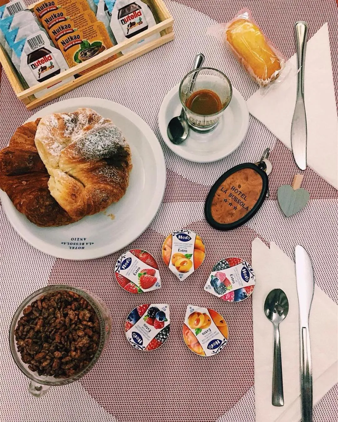 Breakfast in Hotel La Bussola