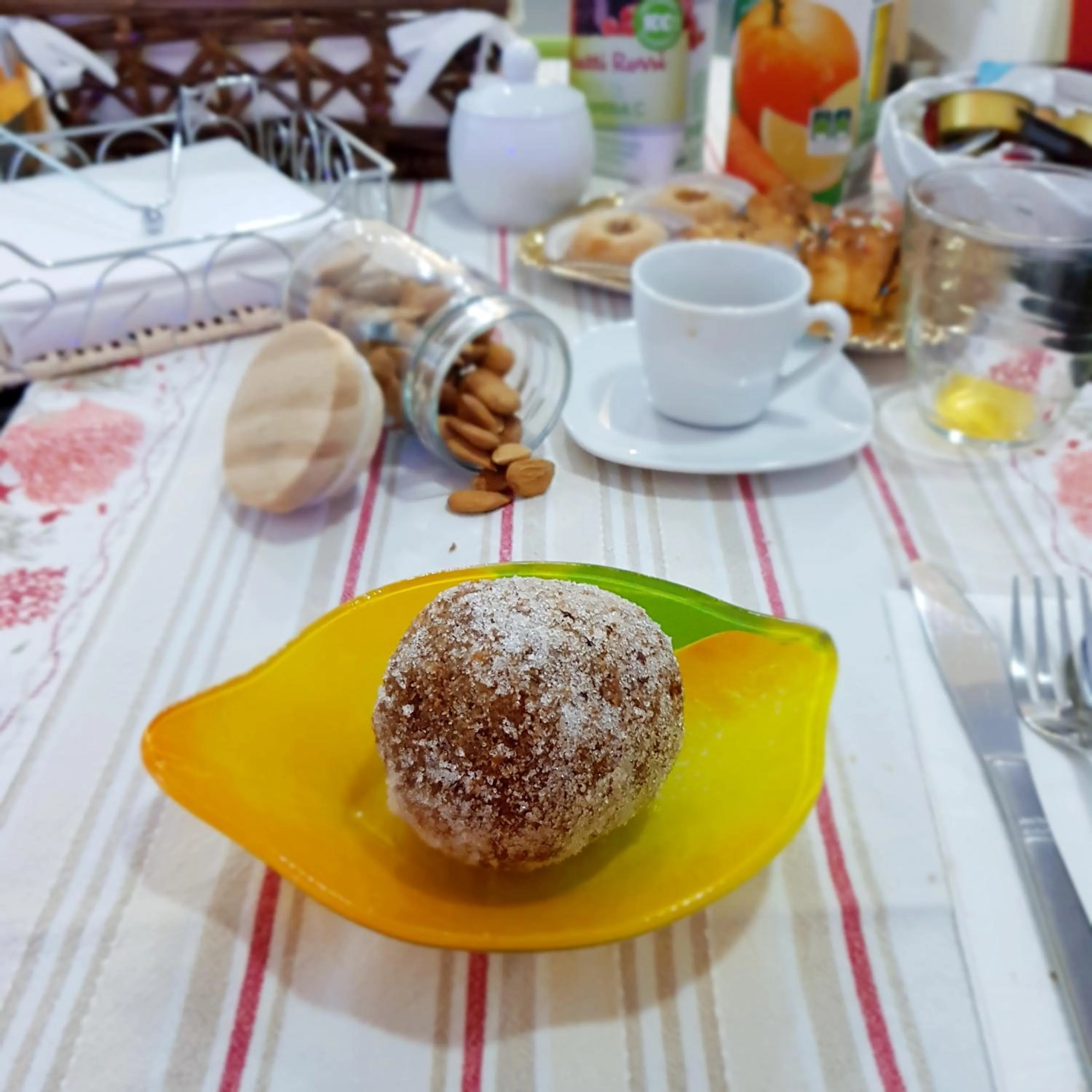 Food close-up in Aziz b&b