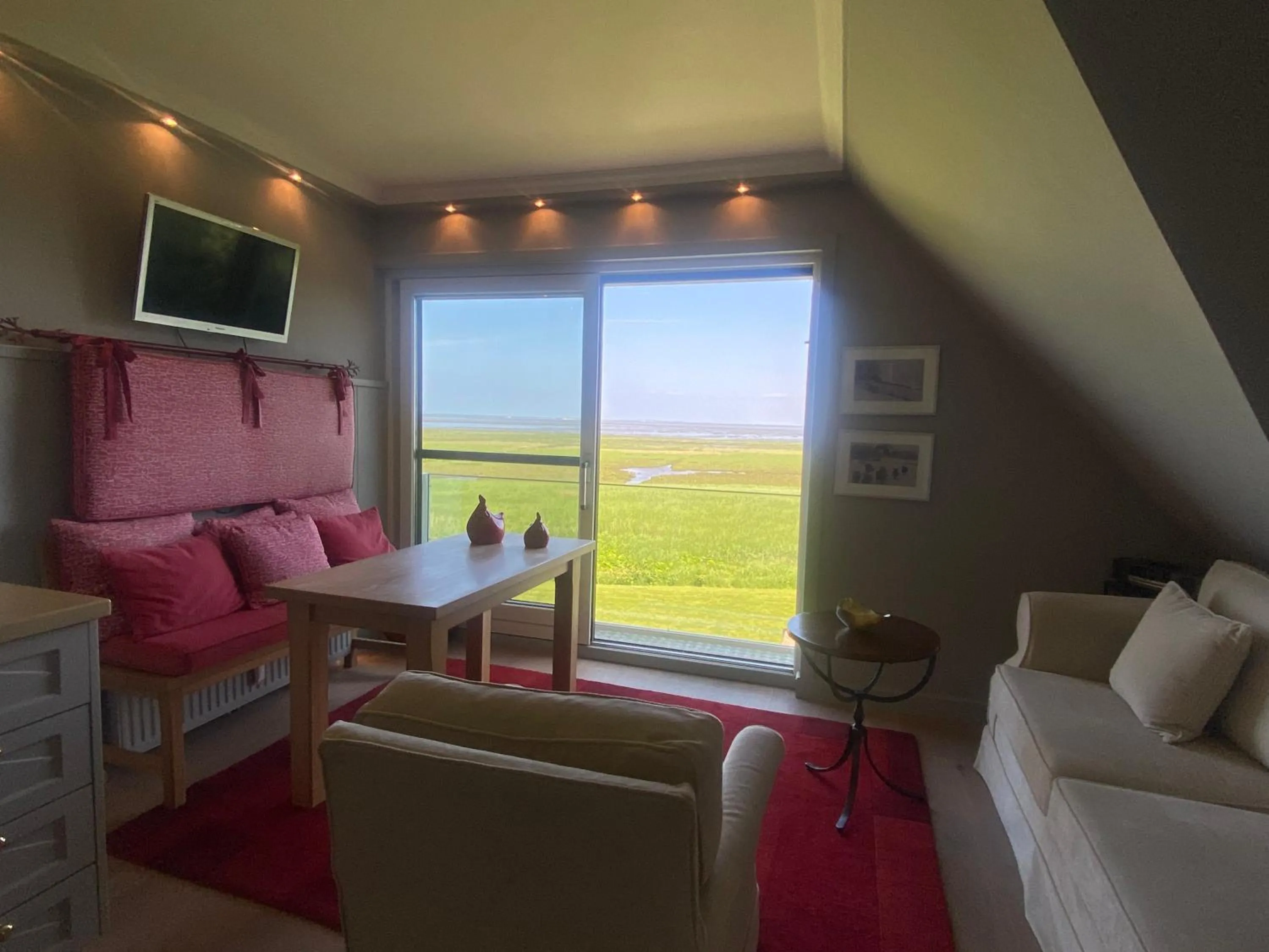 TV and multimedia in Ferienwohnung Feskerdam 28 OG