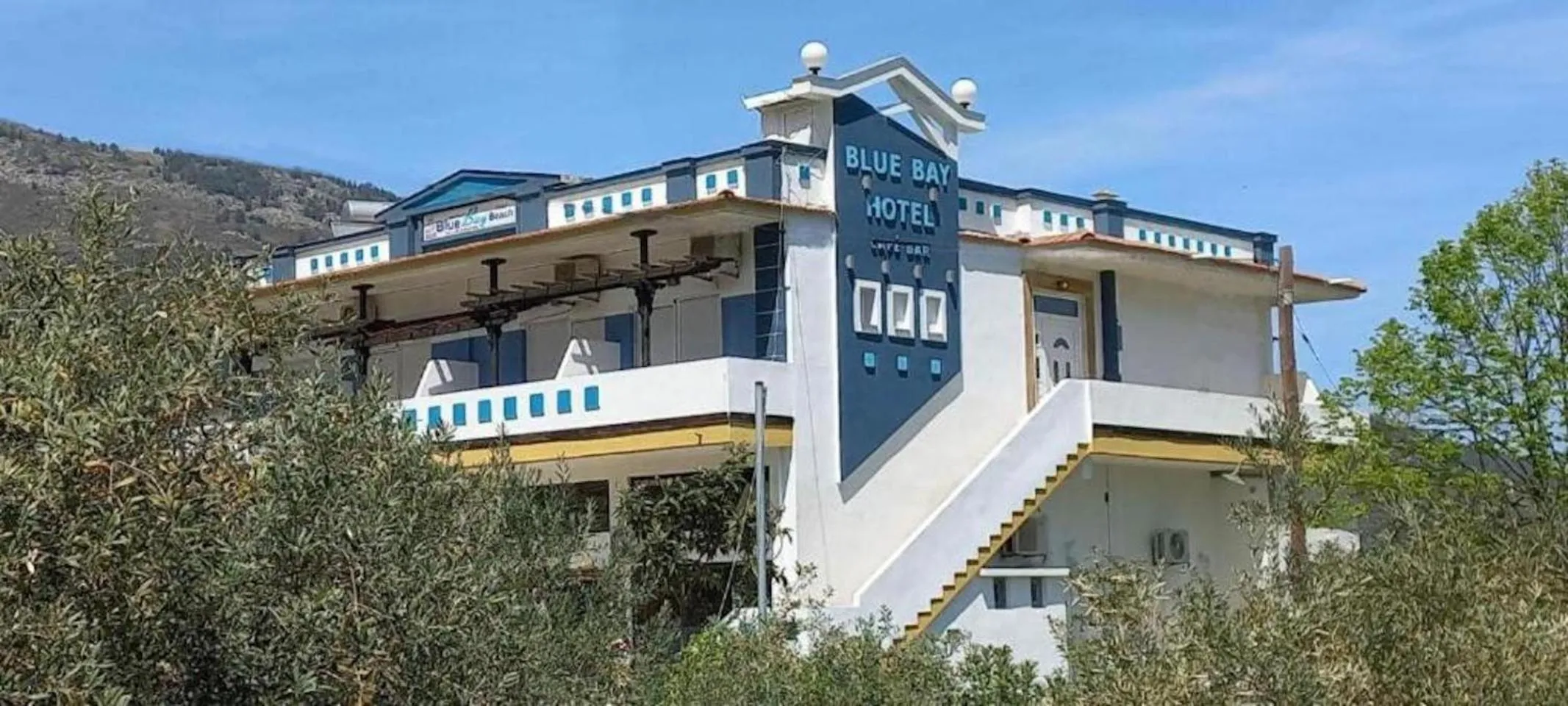 Property building in Blue Bay Beach Hotel