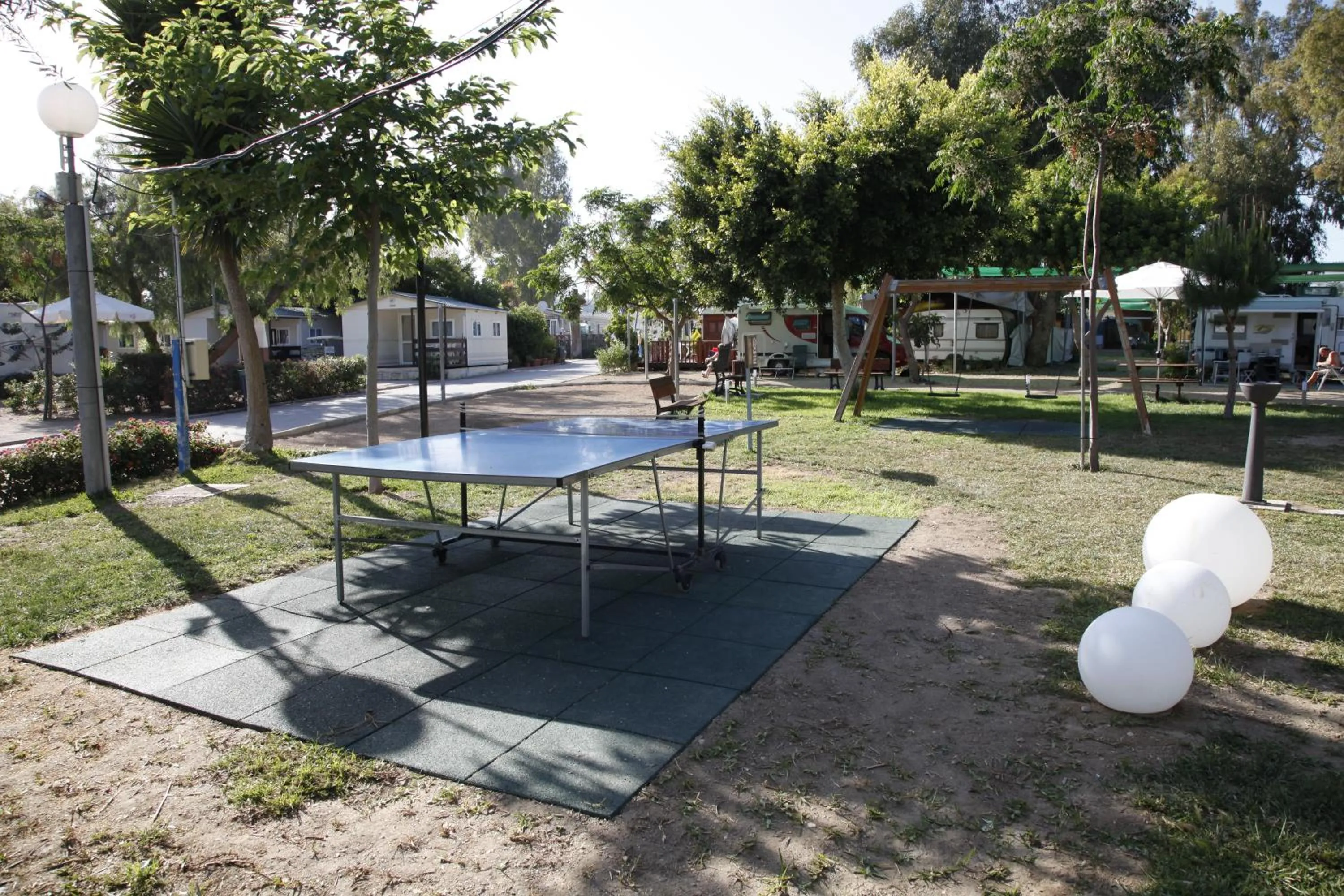 Children play ground in Camping Valle Niza Playa