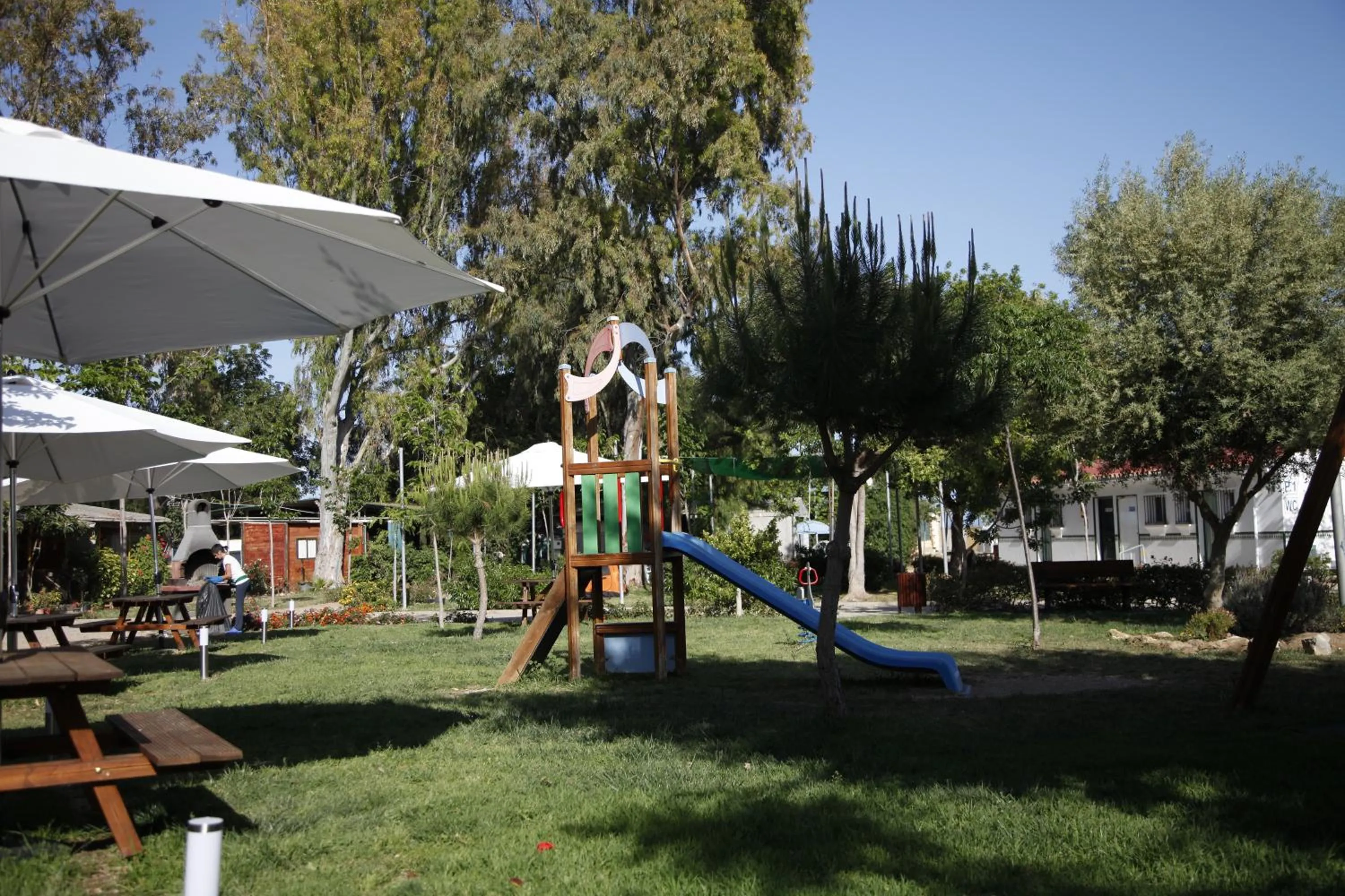 Children play ground in Camping Valle Niza Playa