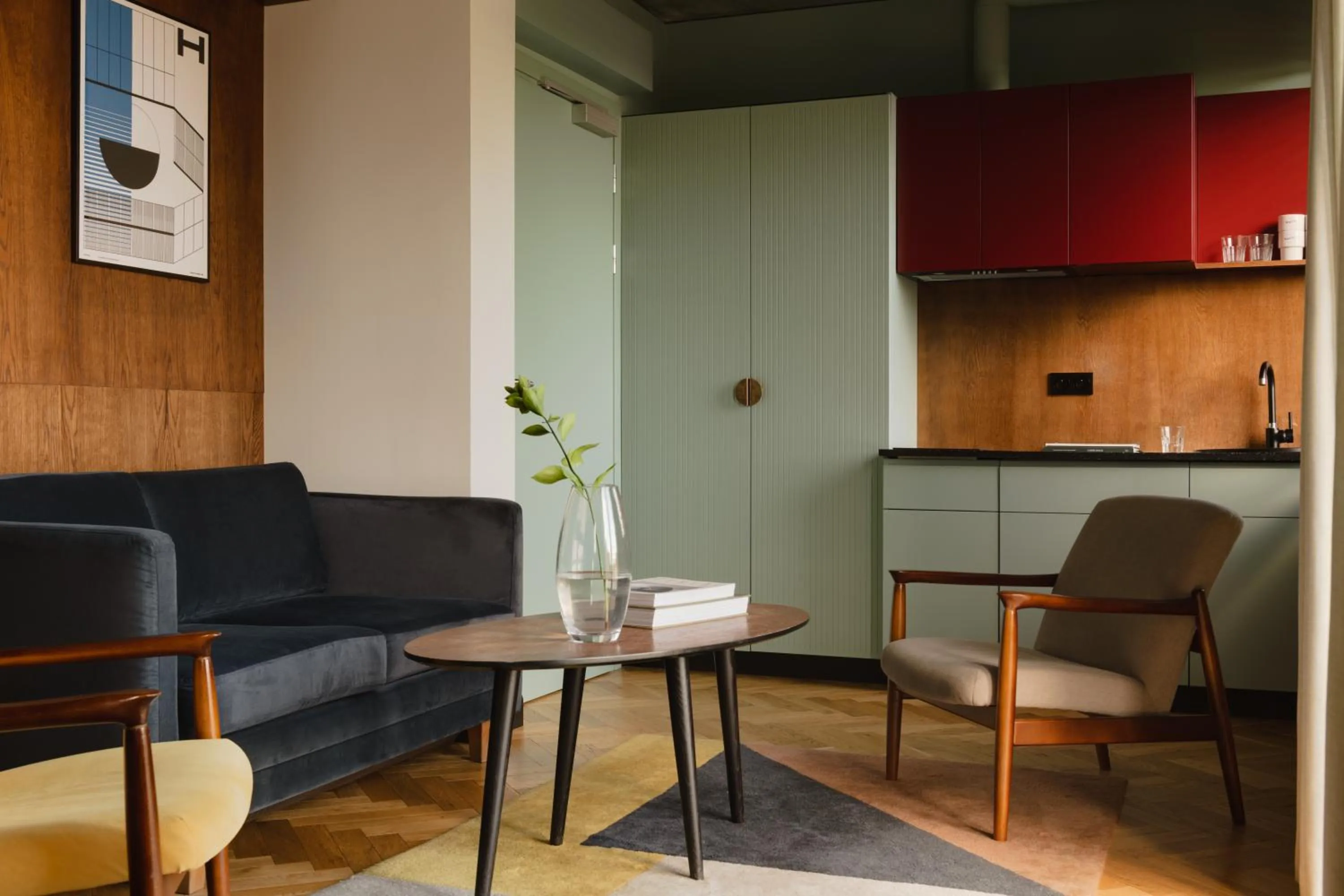 Living room in Willa Wincent