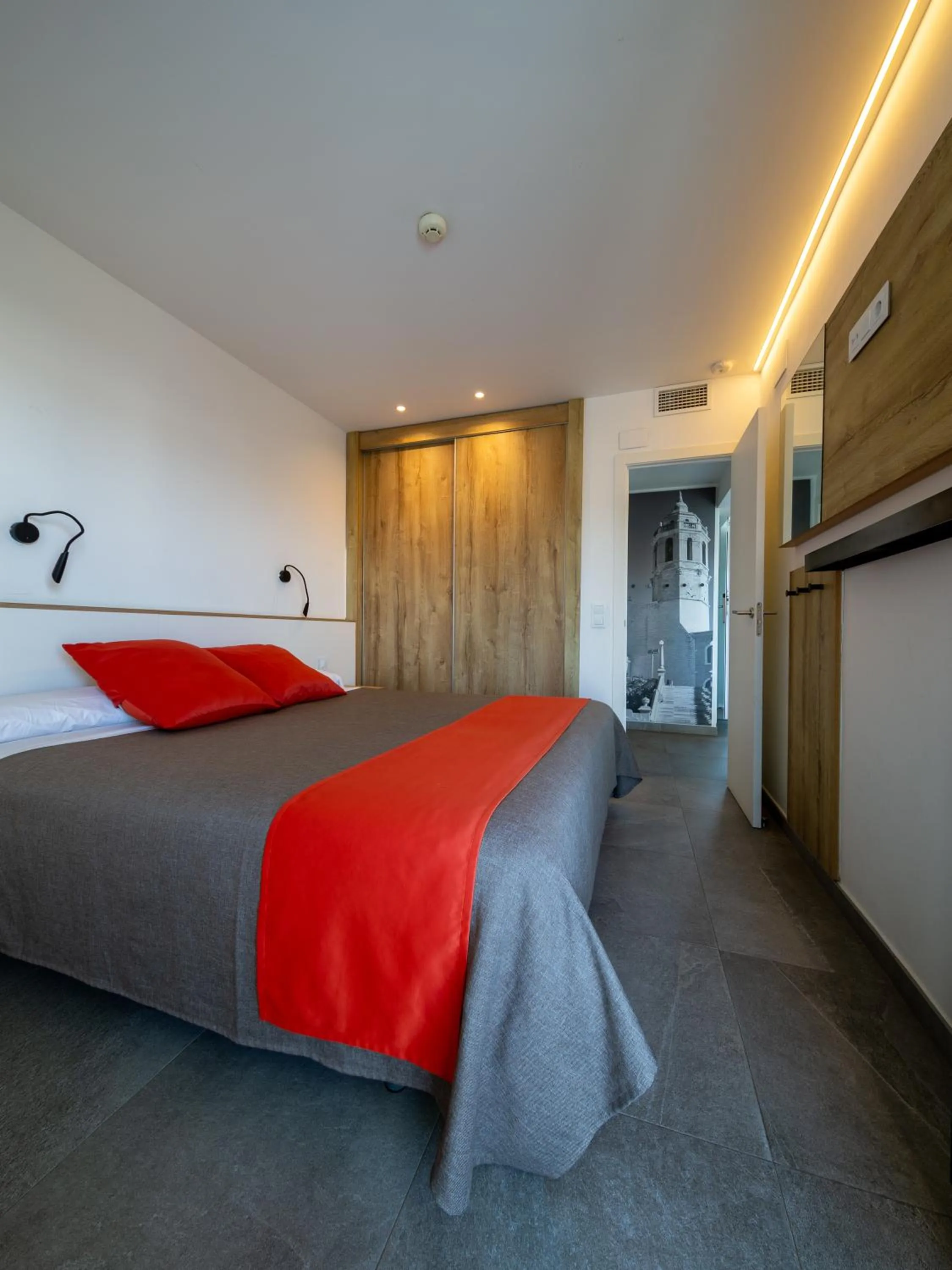 Bed in Apartamentos Sunway Apollo