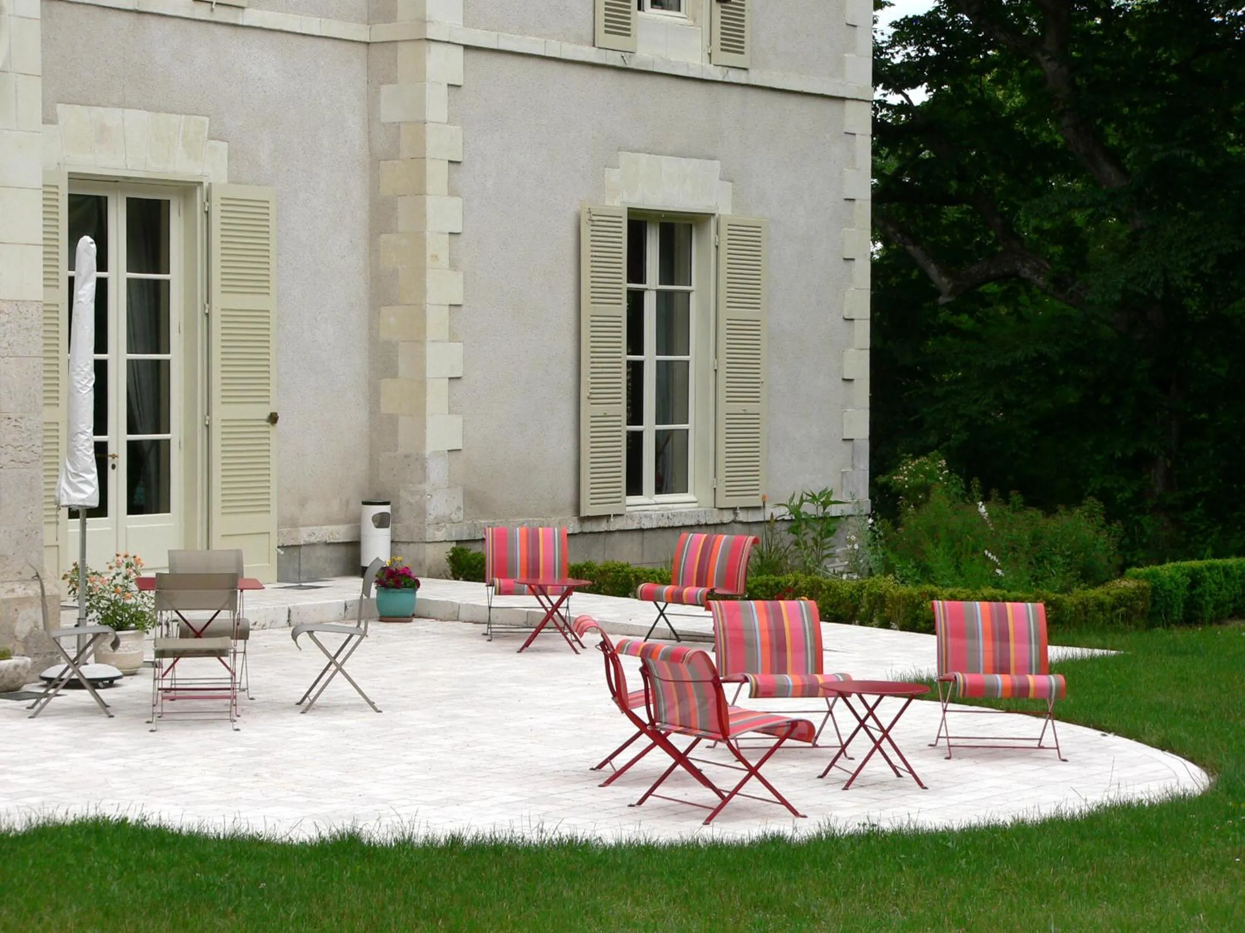 Balcony/Terrace in Chateau de la Rozelle
