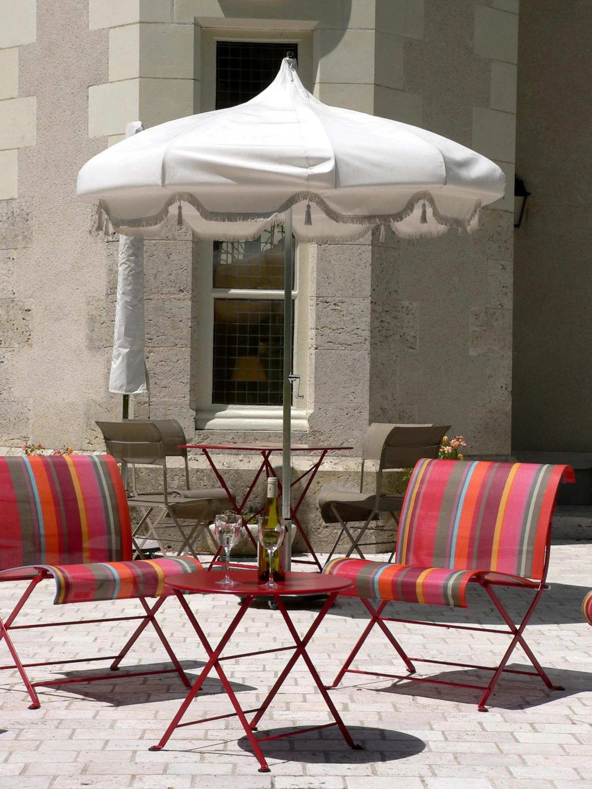 Balcony/Terrace in Chateau de la Rozelle