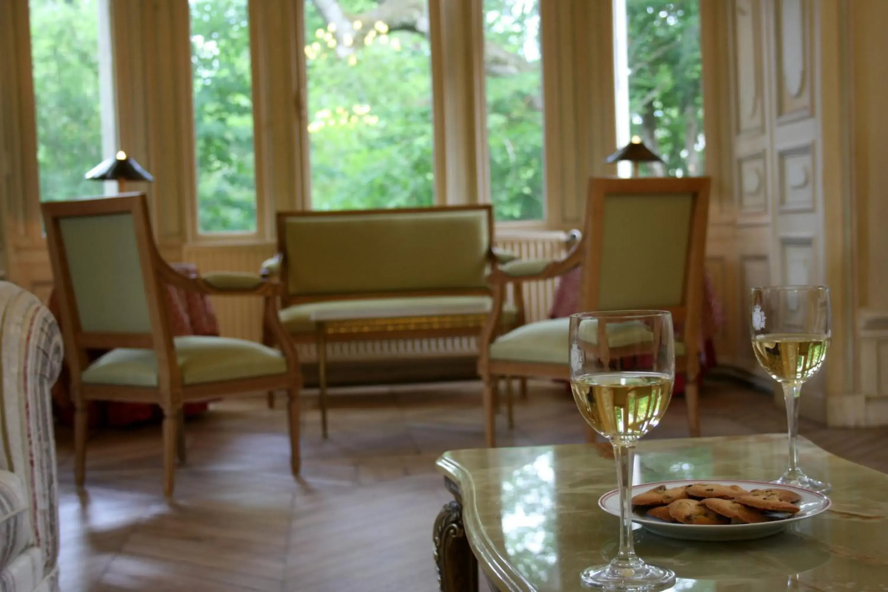 Lounge or bar in Chateau de la Rozelle Lounge or bar in Chateau de la Rozelle