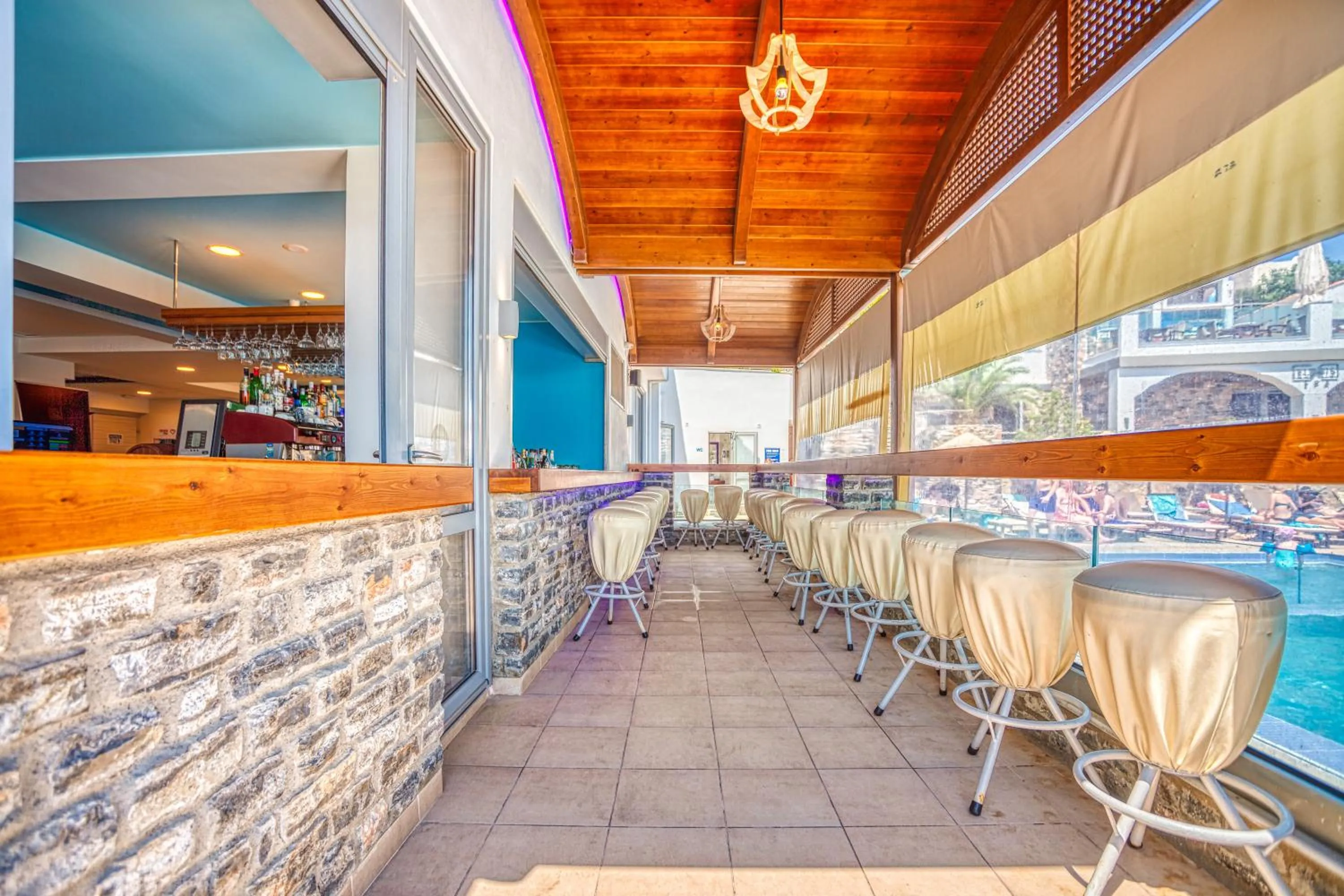 Lounge or bar in Elounda Residence Resort & Waterpark