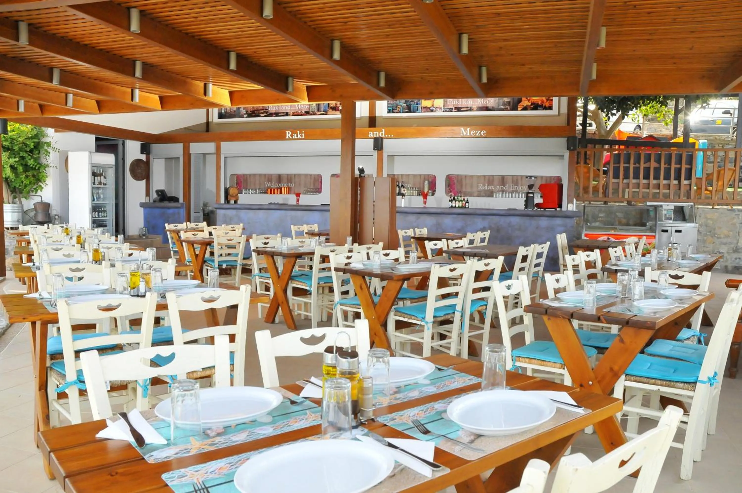 Restaurant/places to eat in Elounda Residence Resort & Waterpark
