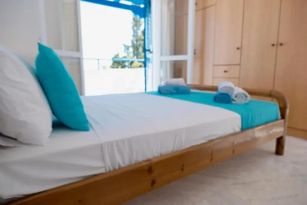 Bed in Elounda Residence Resort & Waterpark Bed in Elounda Residence Resort & Waterpark