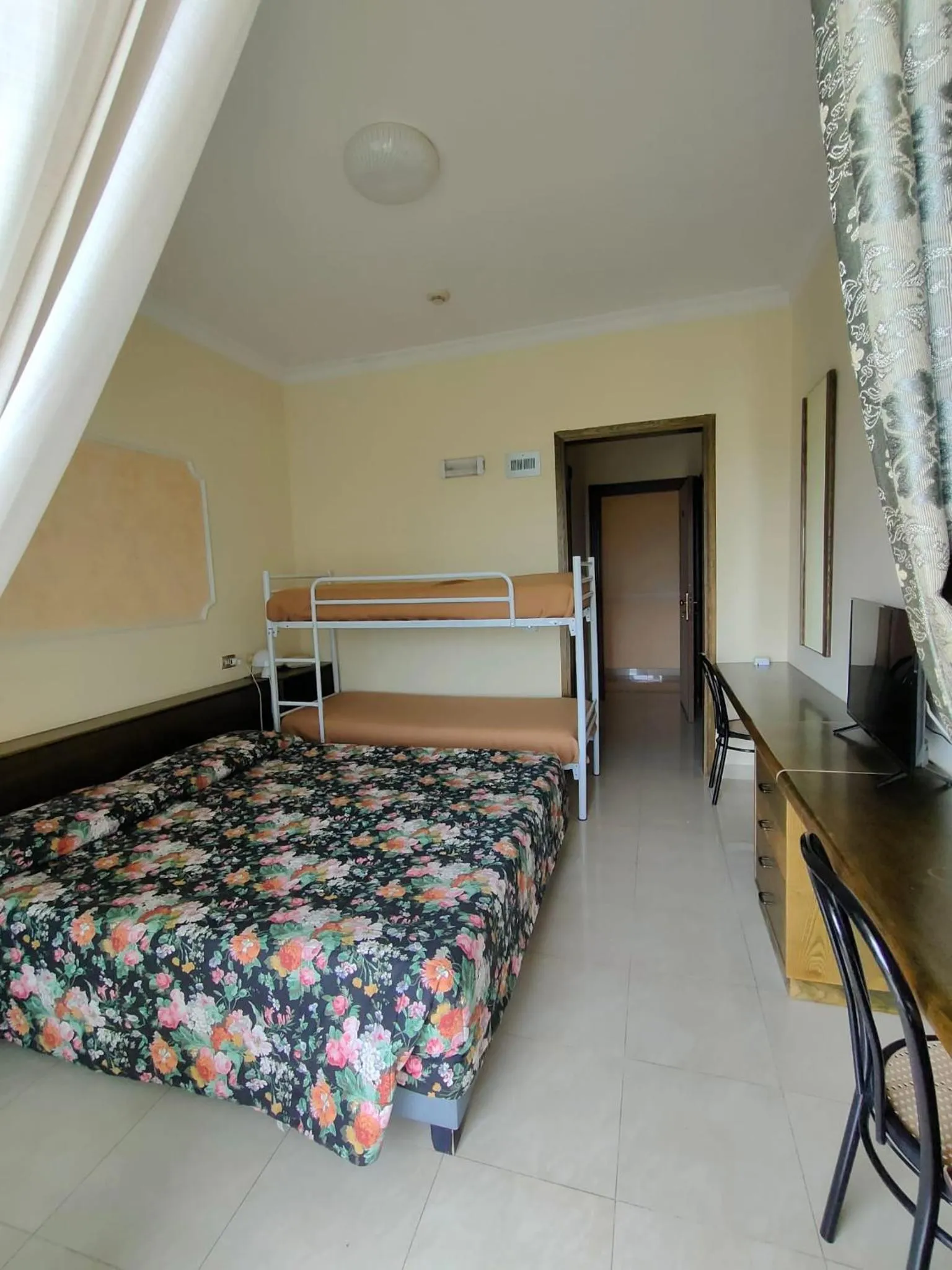 Bed in Hotel Le Dune