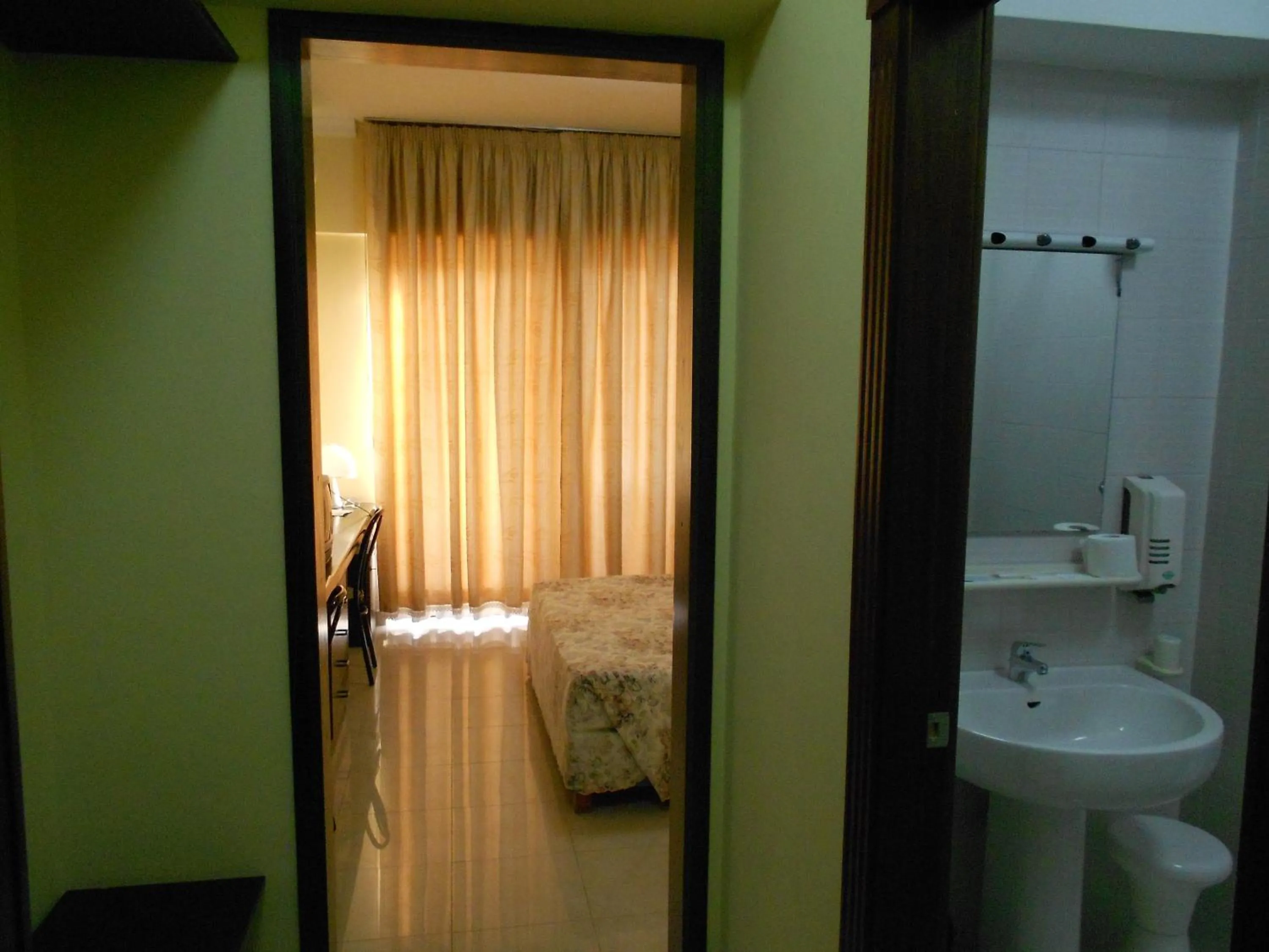 Bed in Hotel Le Dune