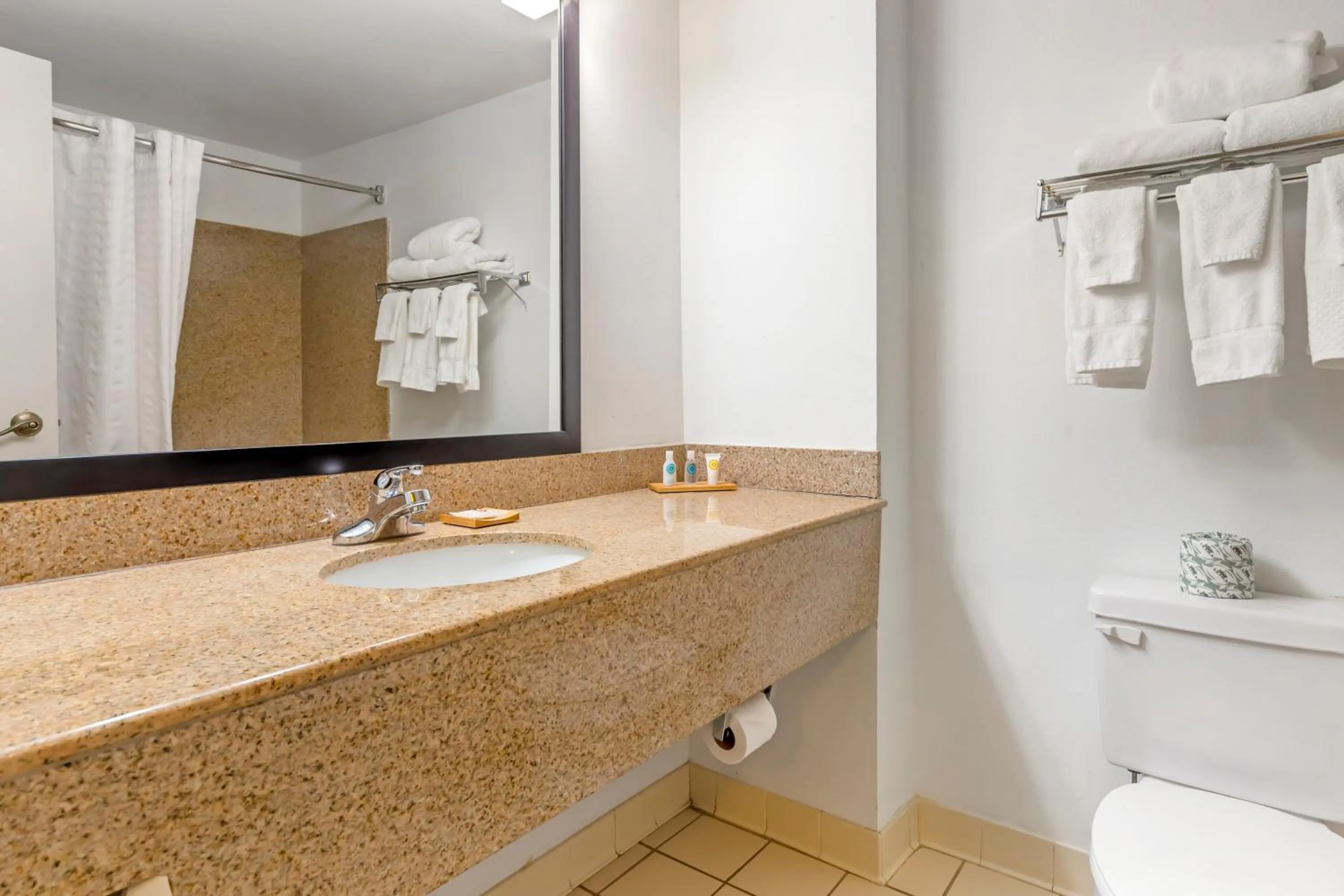 Bathroom in Country Inn & Suites by Radisson, Newport News South, VA