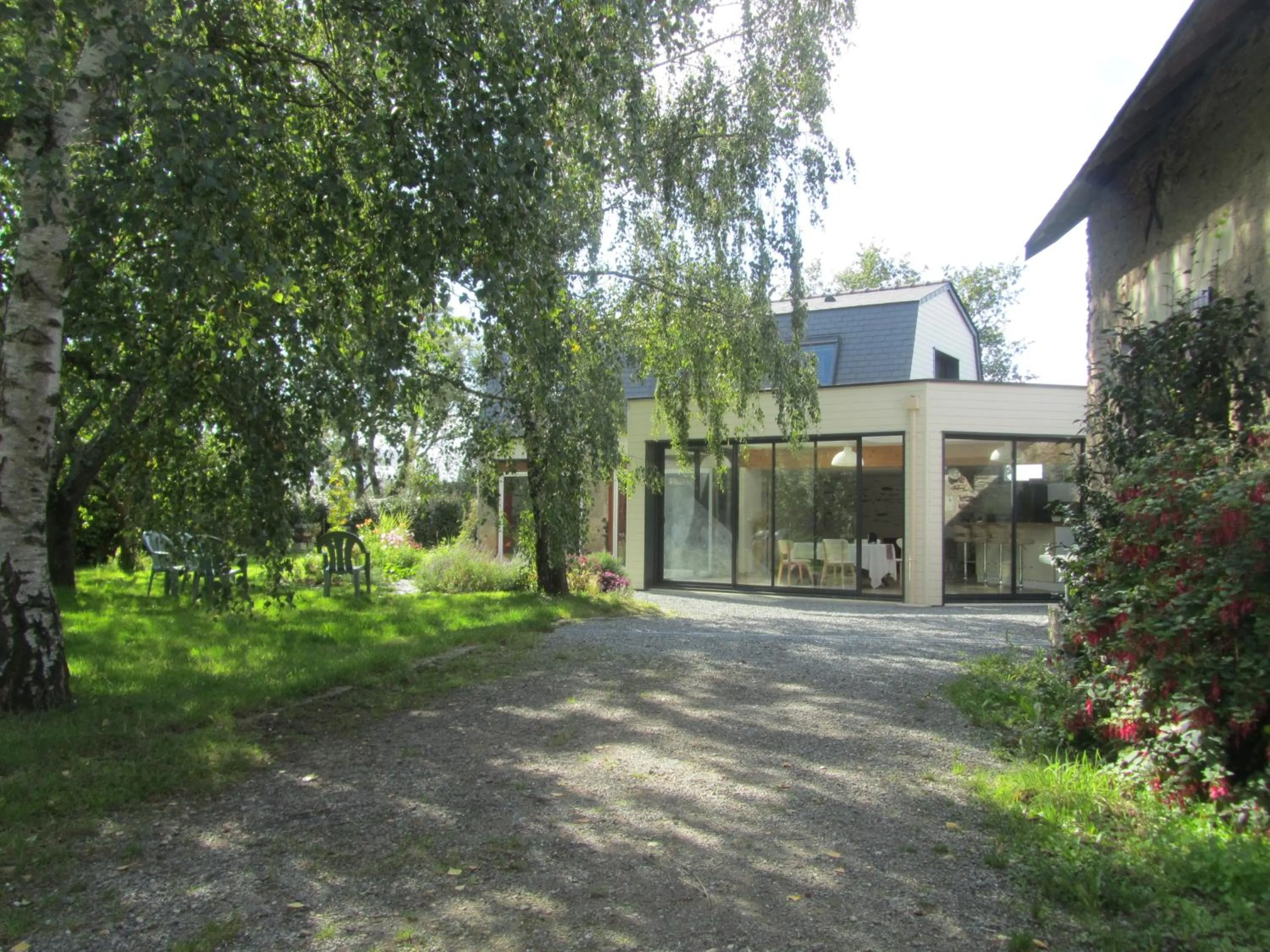 Natural landscape in La Petite Charnasserie