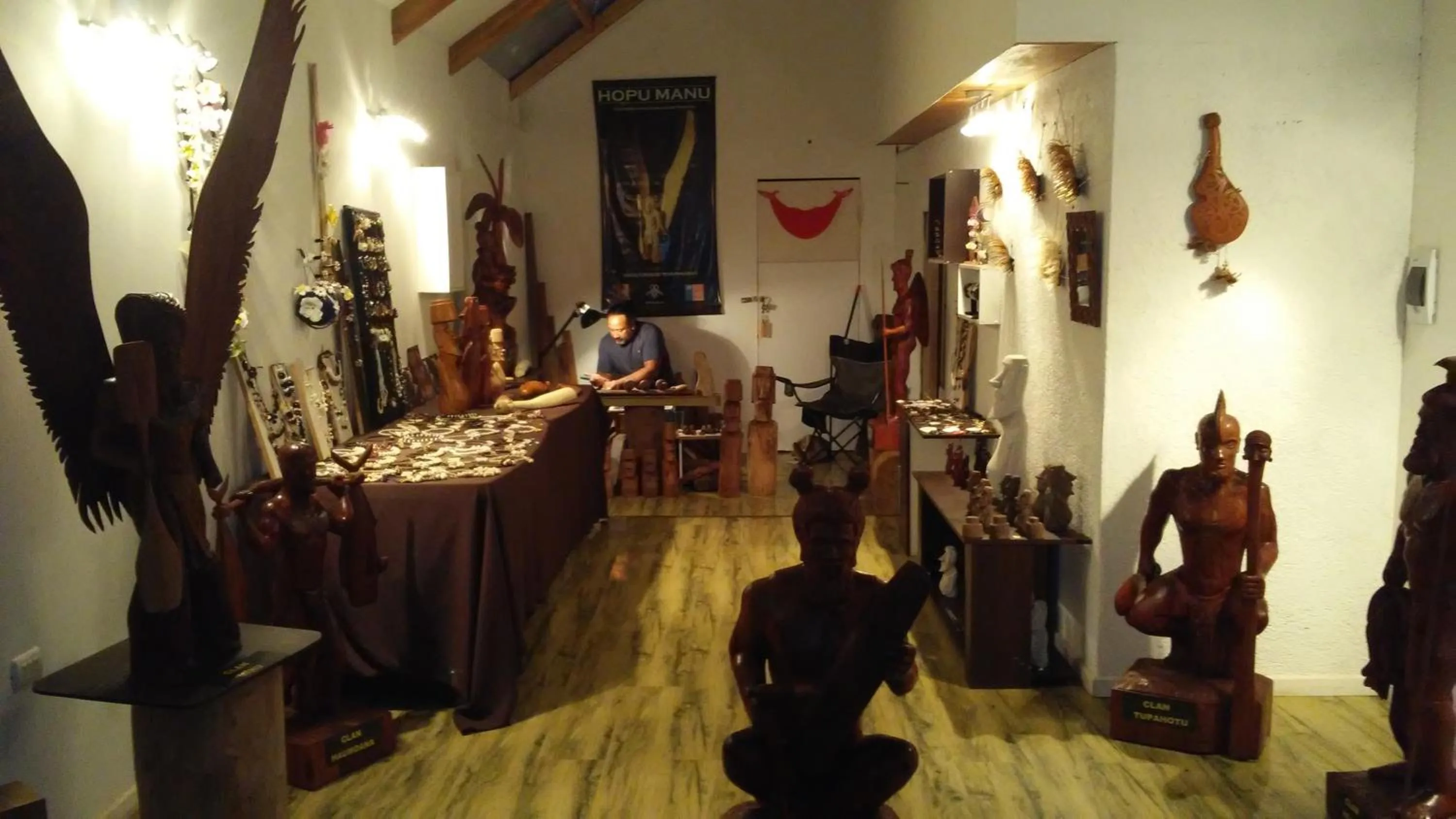 On-site shops in Cabañas Te Maori