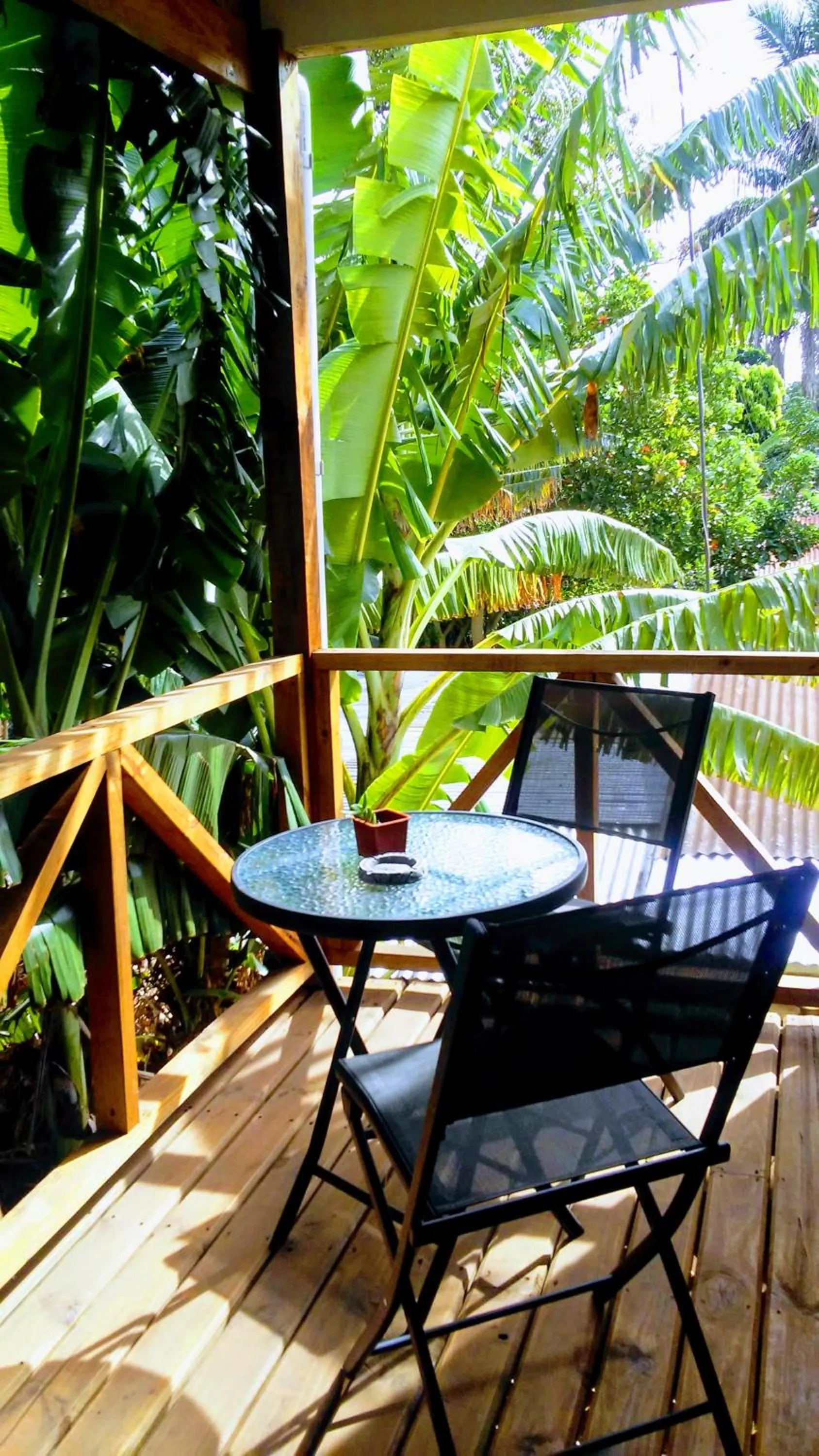 Balcony/Terrace in Cabañas Te Maori
