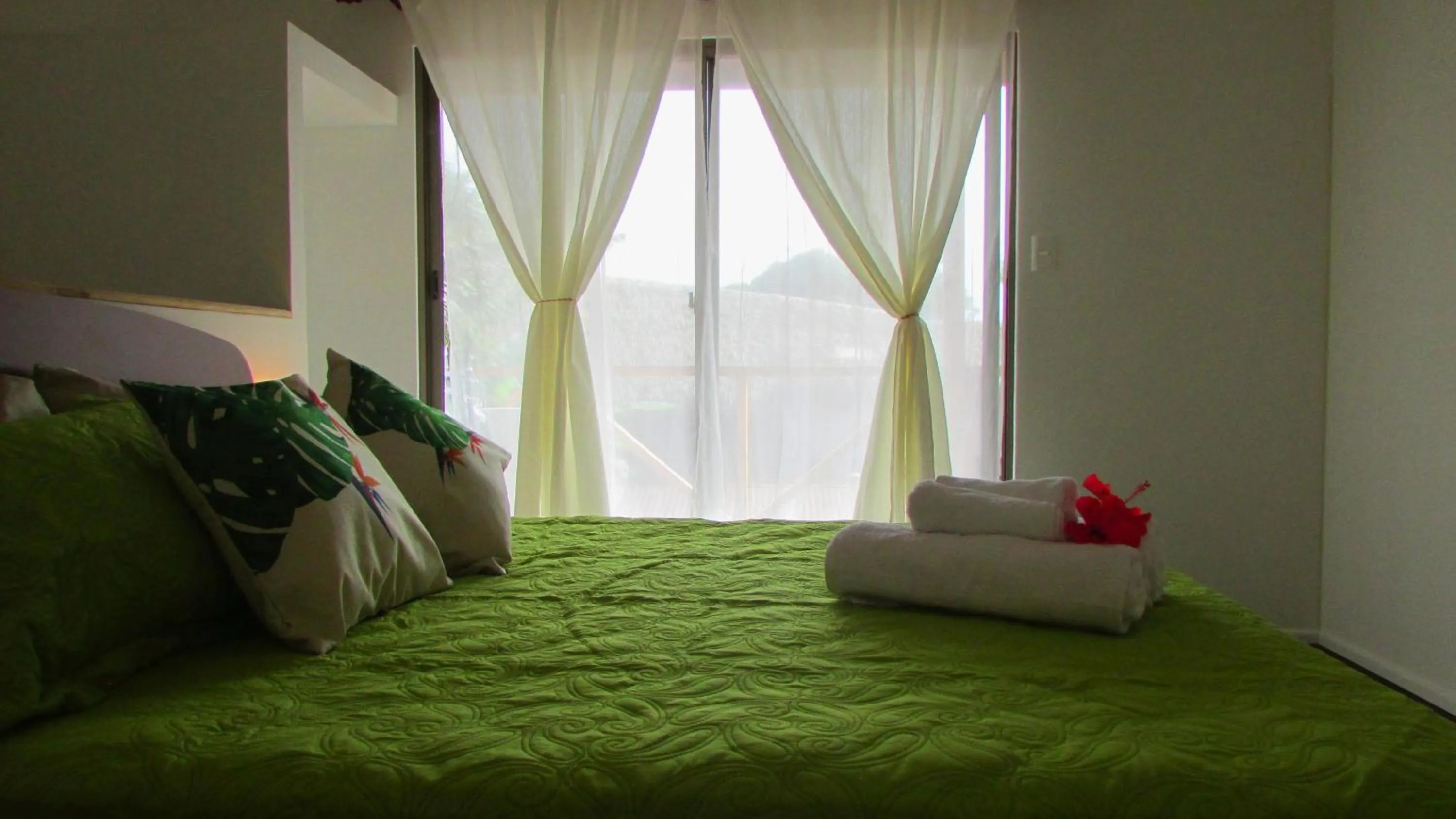 Bedroom, Bed in Cabañas Te Maori