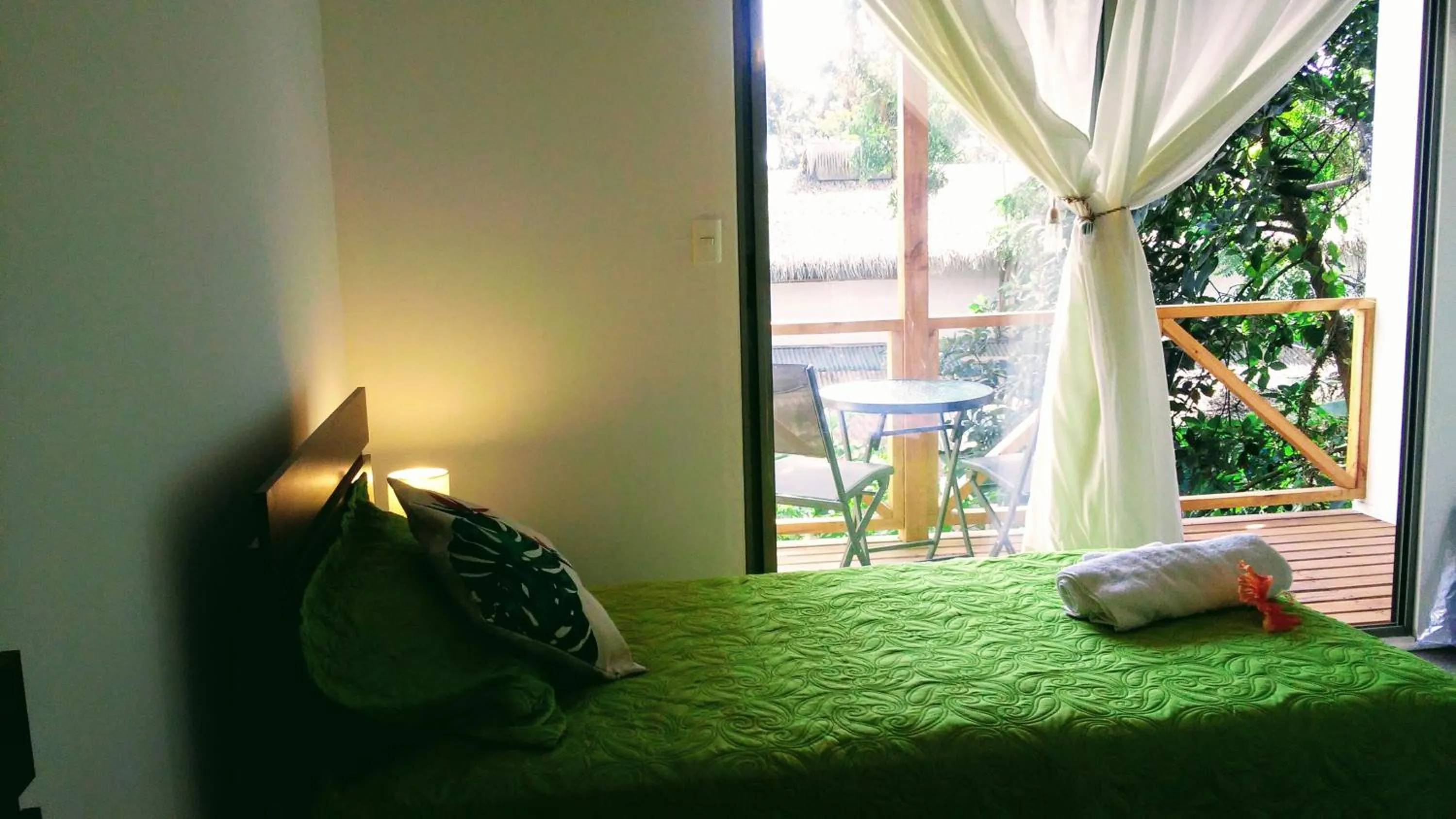 Bedroom, Bed in Cabañas Te Maori