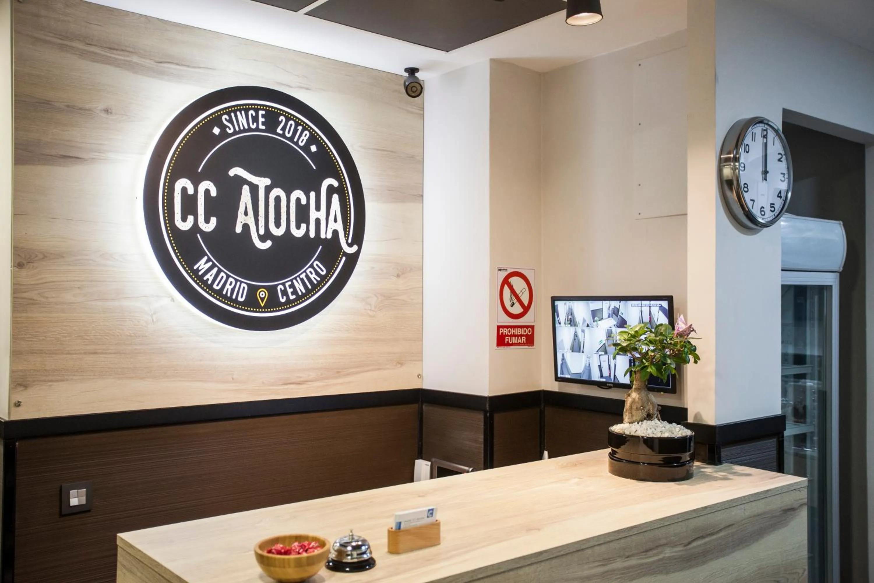 Lobby or reception in CC Atocha