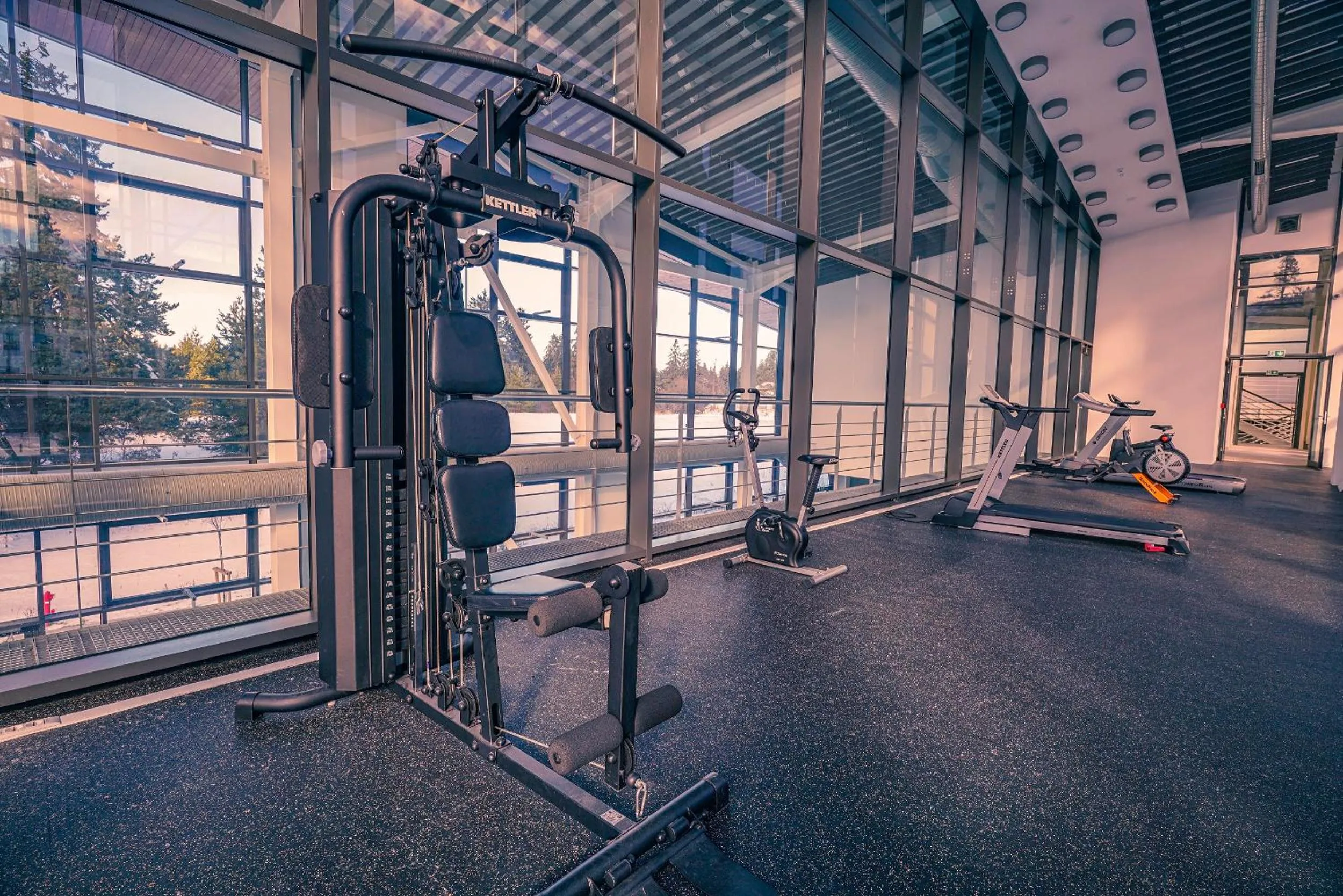 Fitness centre/facilities in Euphoria Club Hotel