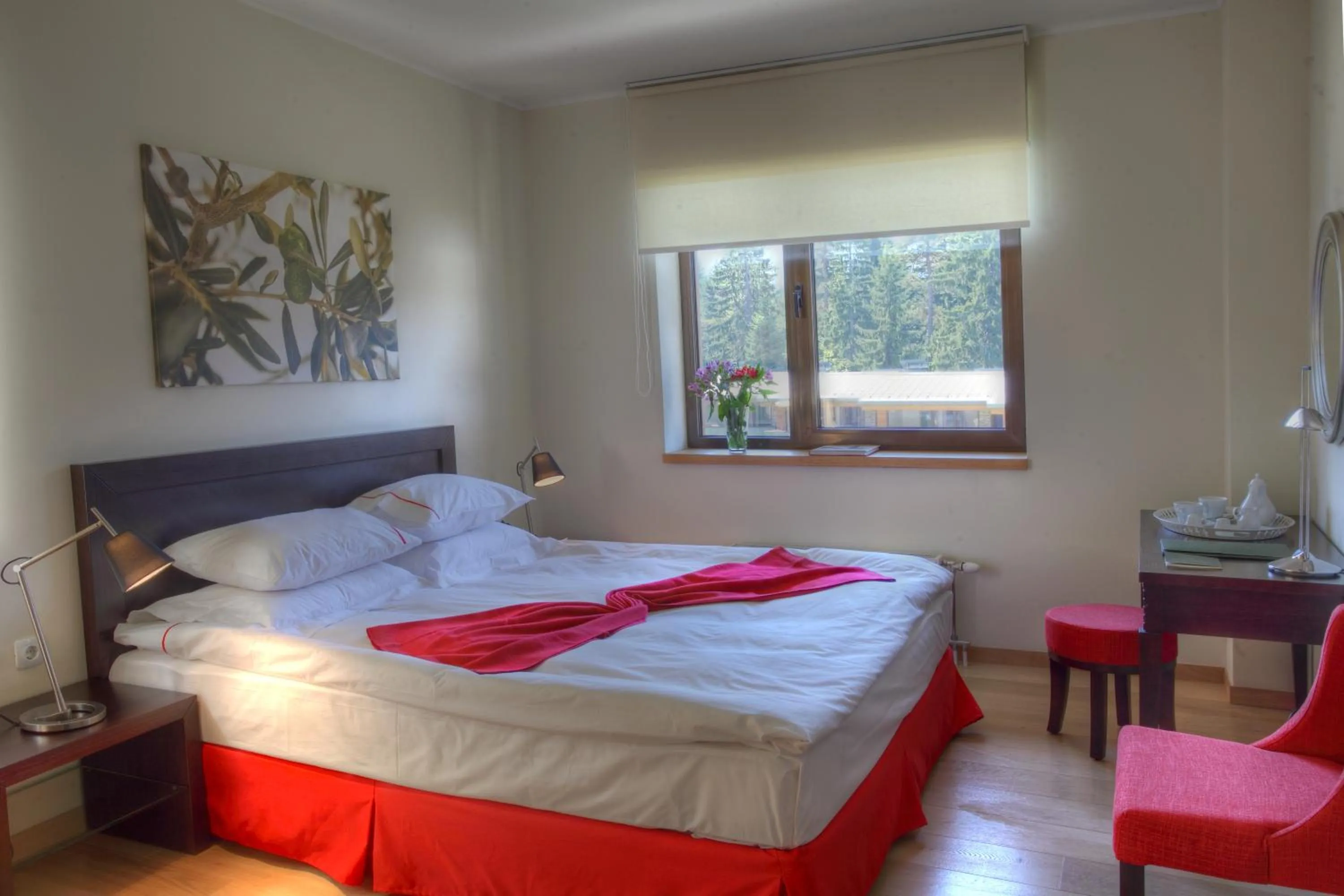 Bed in Euphoria Club Hotel