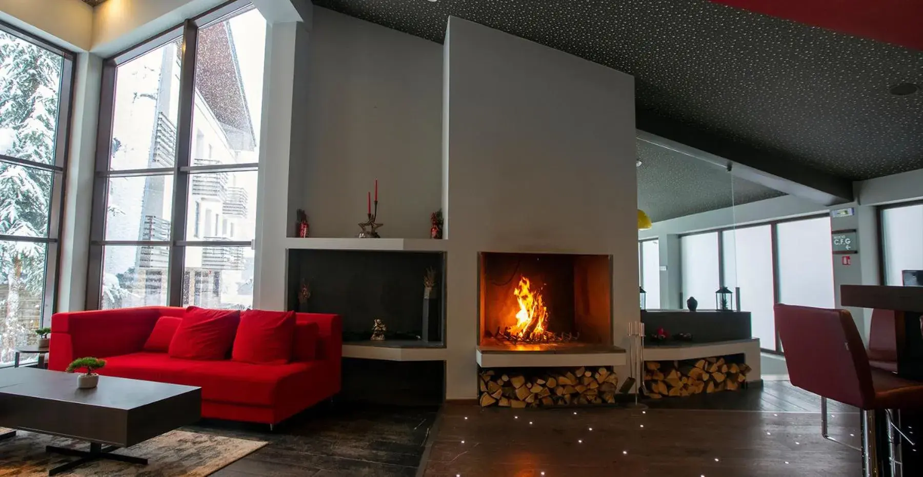 Living room in Euphoria Club Hotel Living room in Euphoria Club Hotel