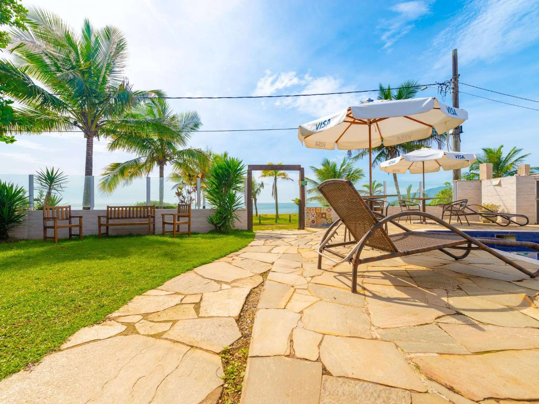 View (from property/room) in Pousada Pé Na Areia