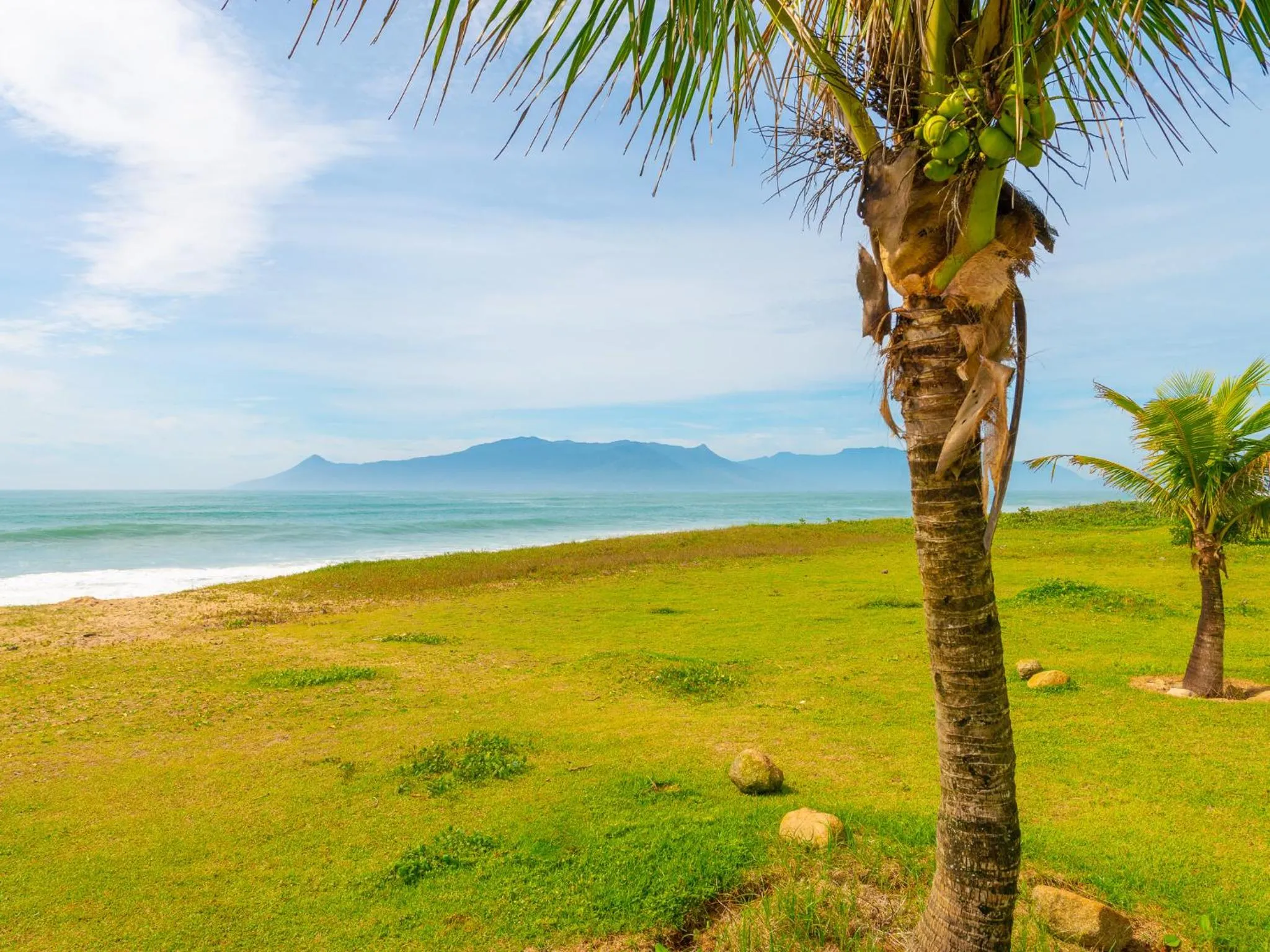 Natural landscape in Pousada Pé Na Areia