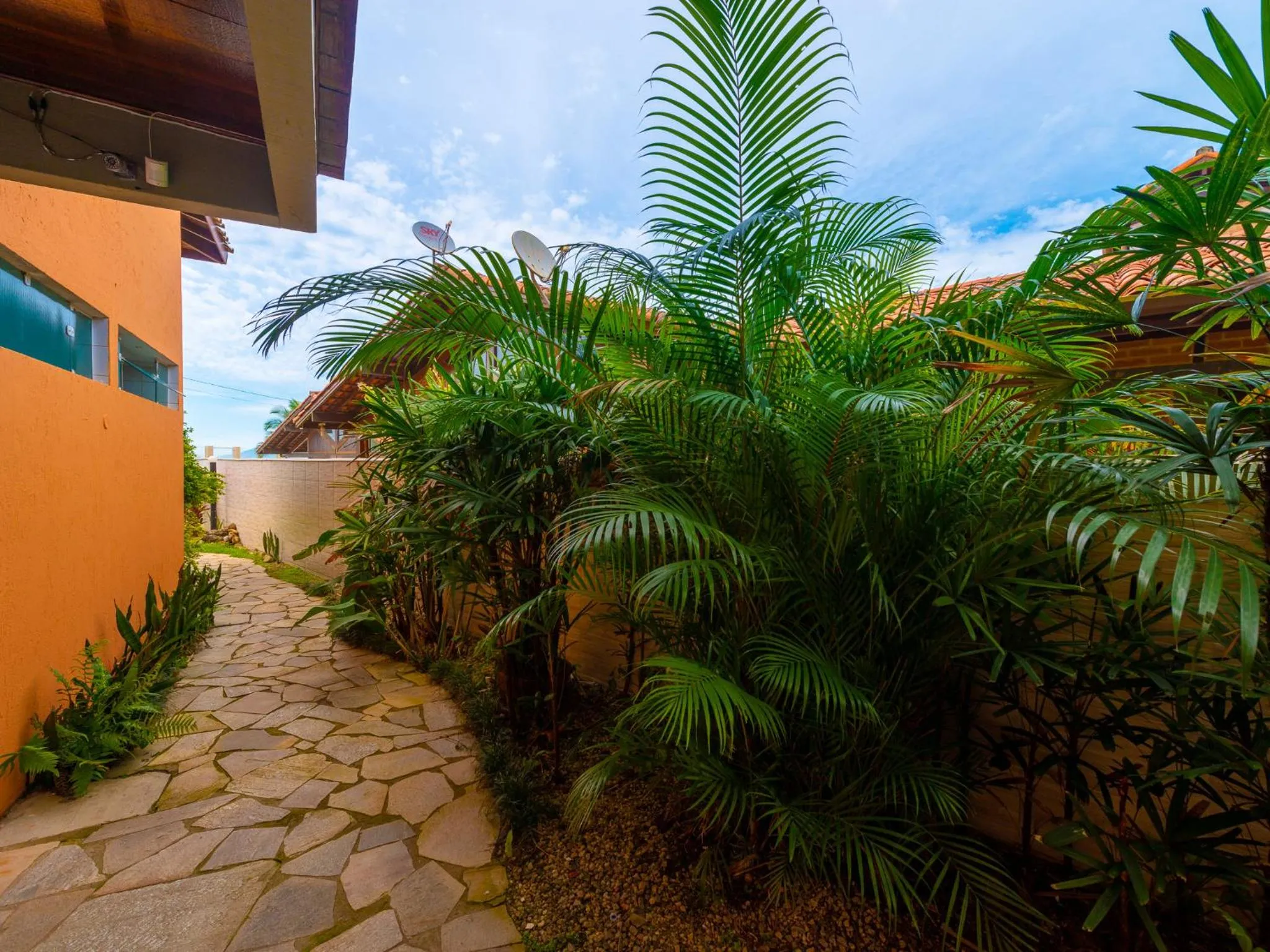 Garden in Pousada Pé Na Areia