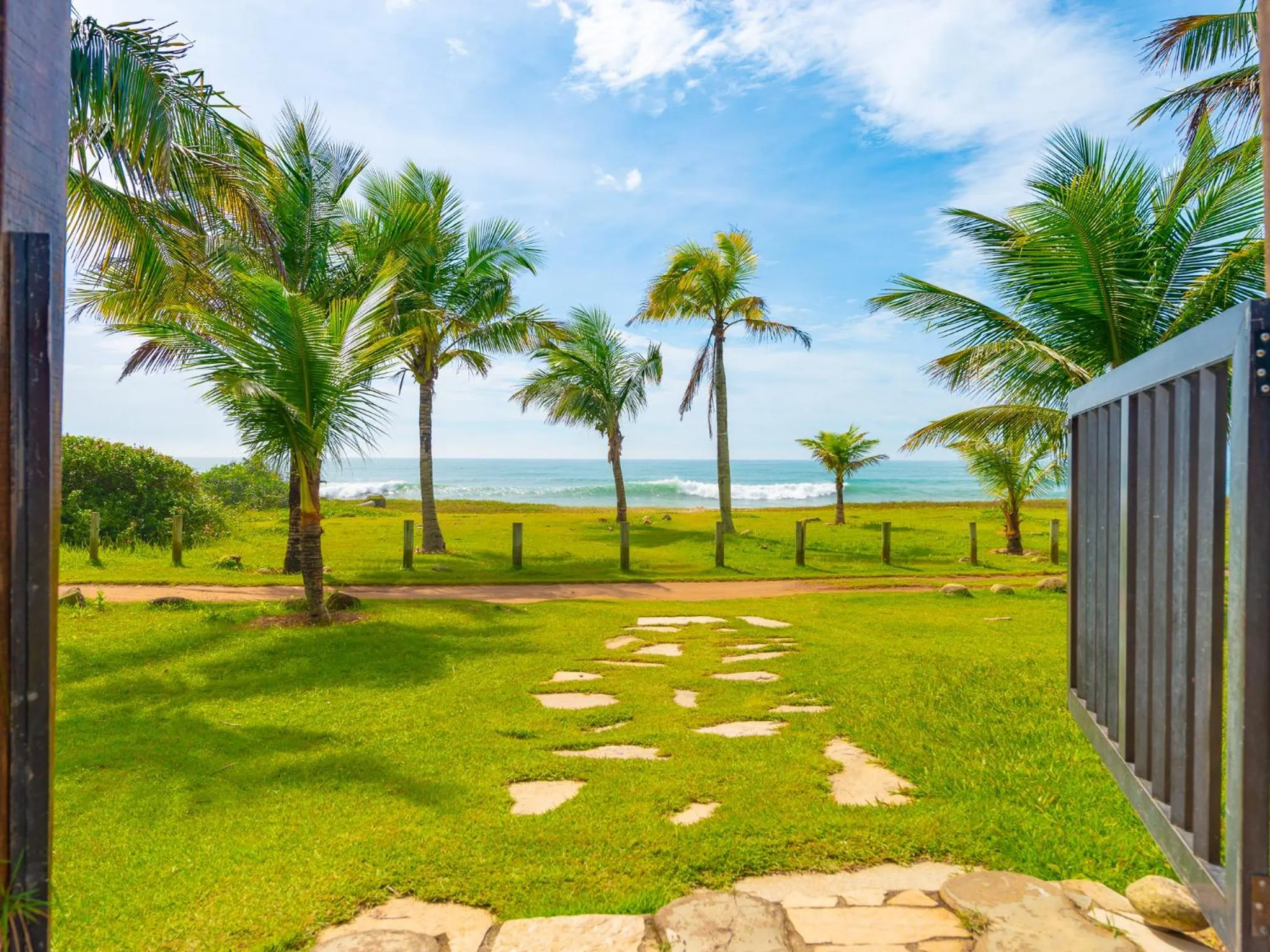 Sea view in Pousada Pé Na Areia