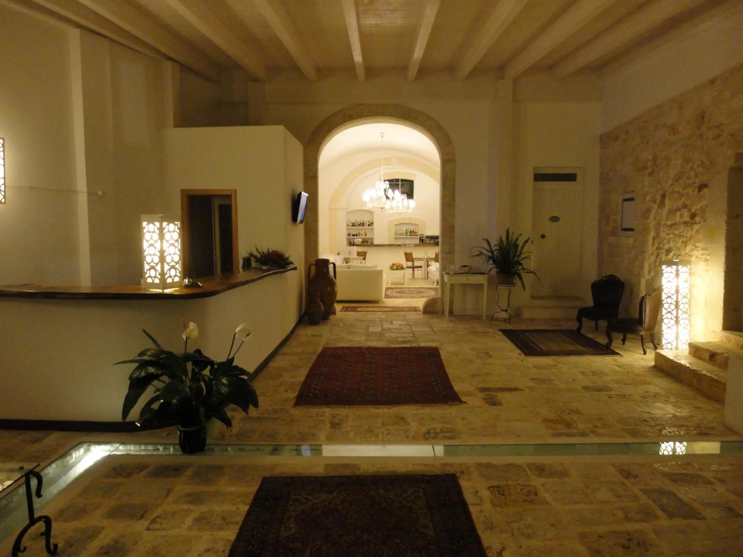 Lobby or reception in Masseria Santa Teresa