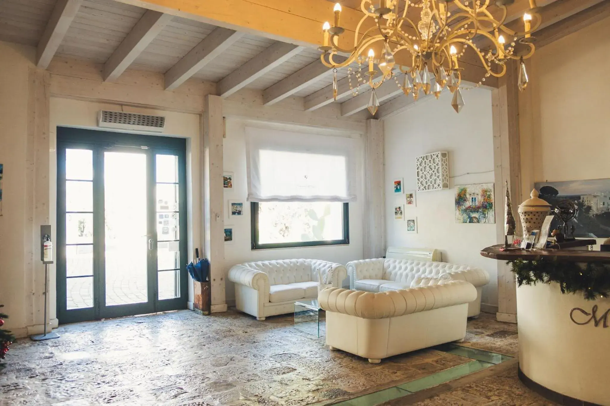 Lobby or reception in Masseria Santa Teresa Lobby or reception in Masseria Santa Teresa