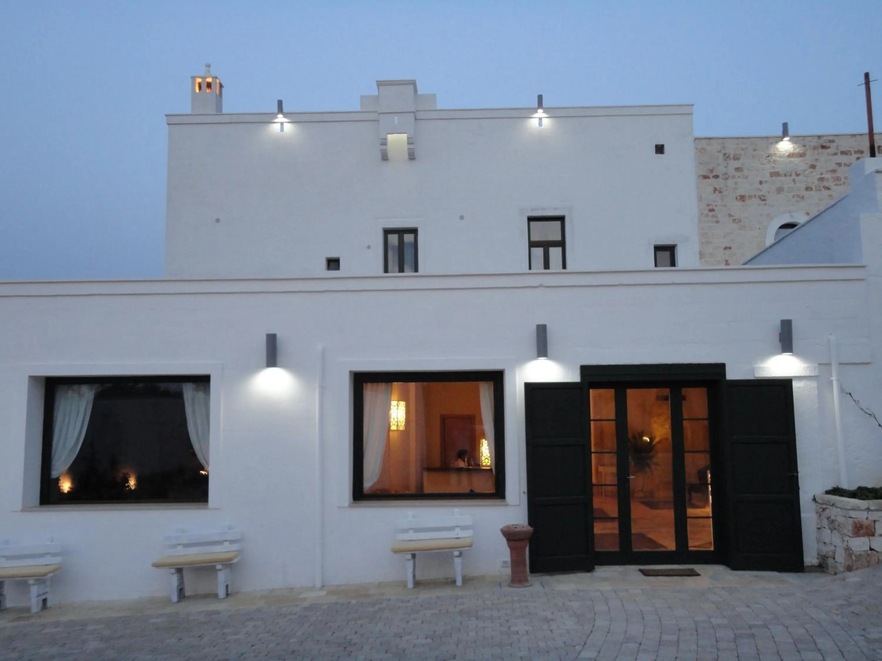 Facade/entrance in Masseria Santa Teresa