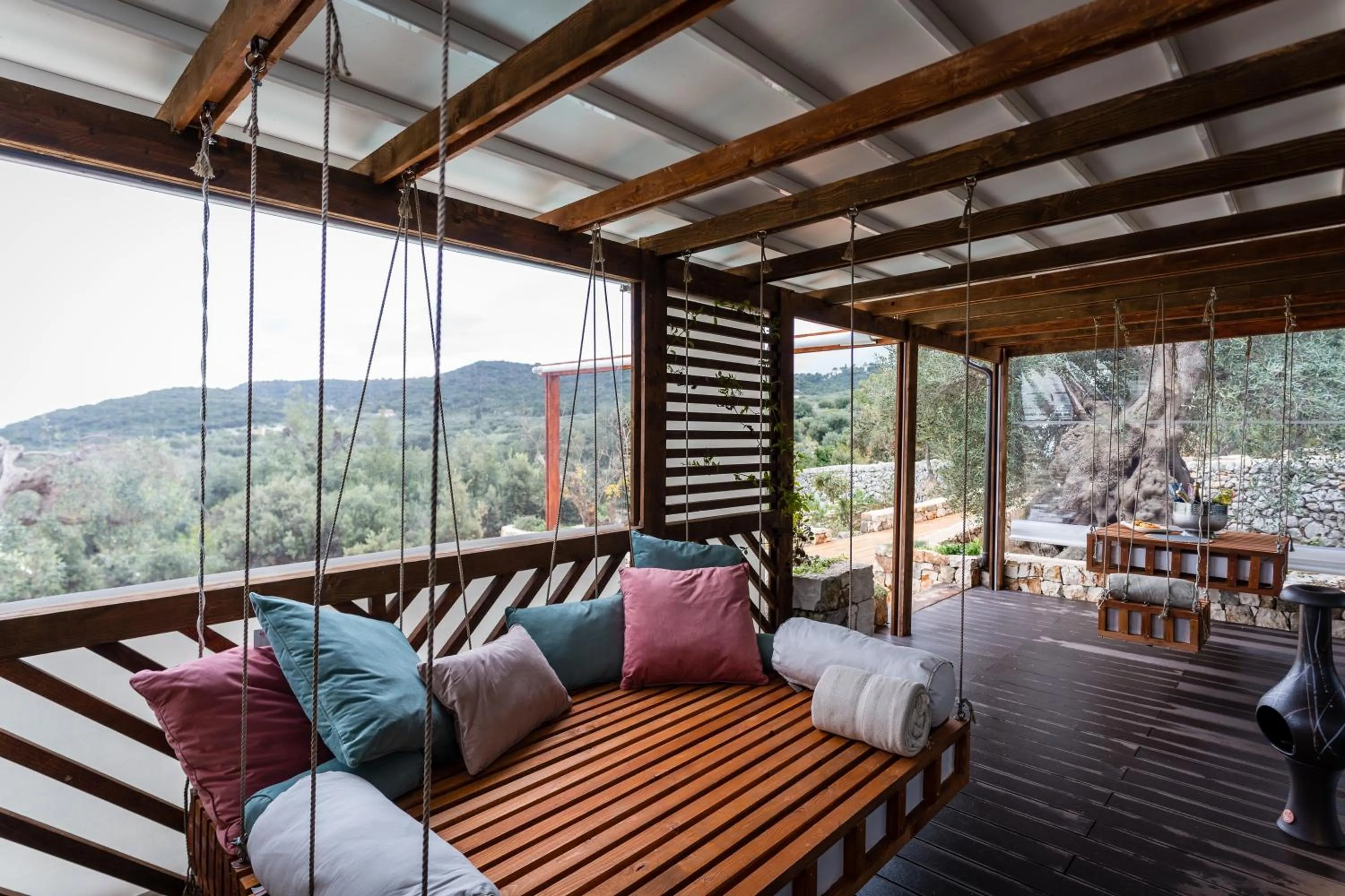 Seating area in Masseria Santa Teresa