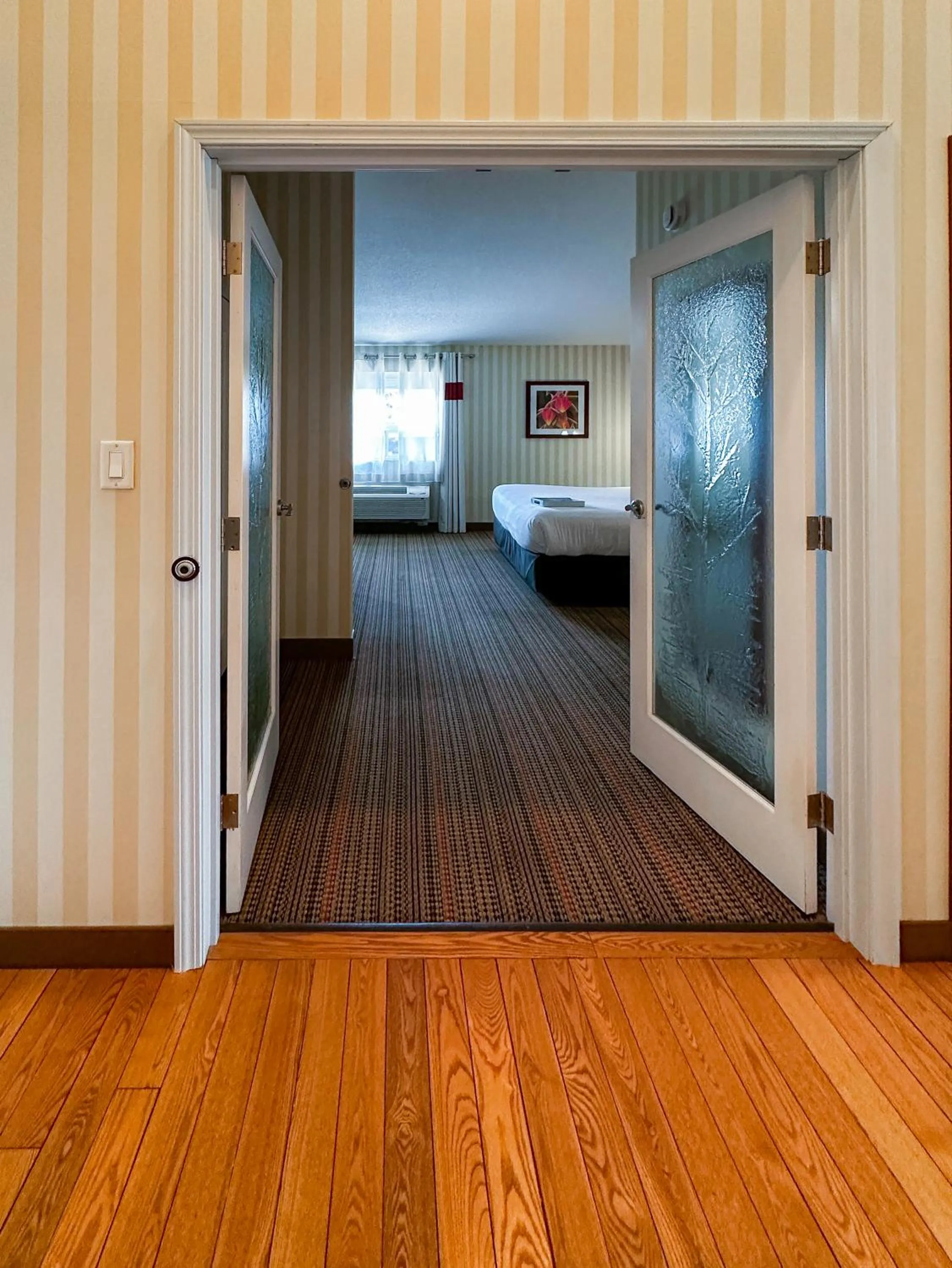 Bed in Prestige Prince George Lodge