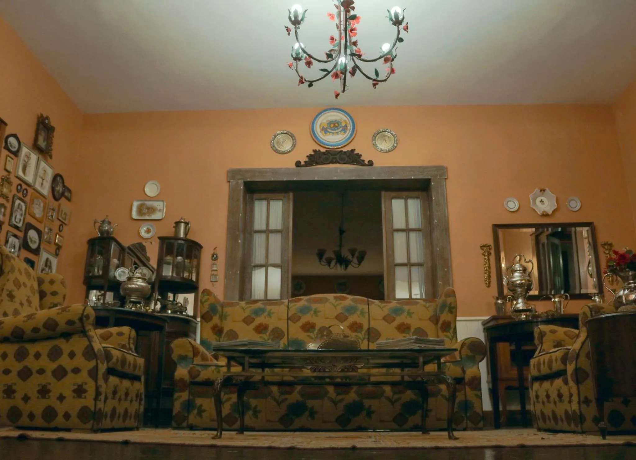Living room in Pousada Xica da Silva