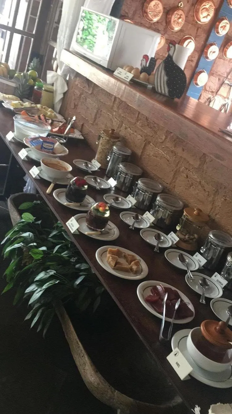 Breakfast in Pousada Xica da Silva