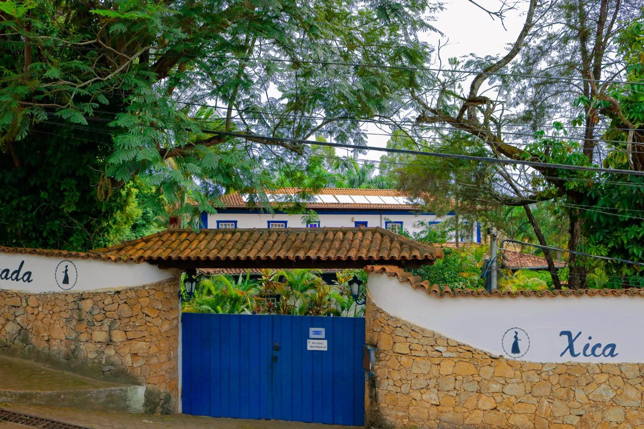 Facade/entrance in Pousada Xica da Silva