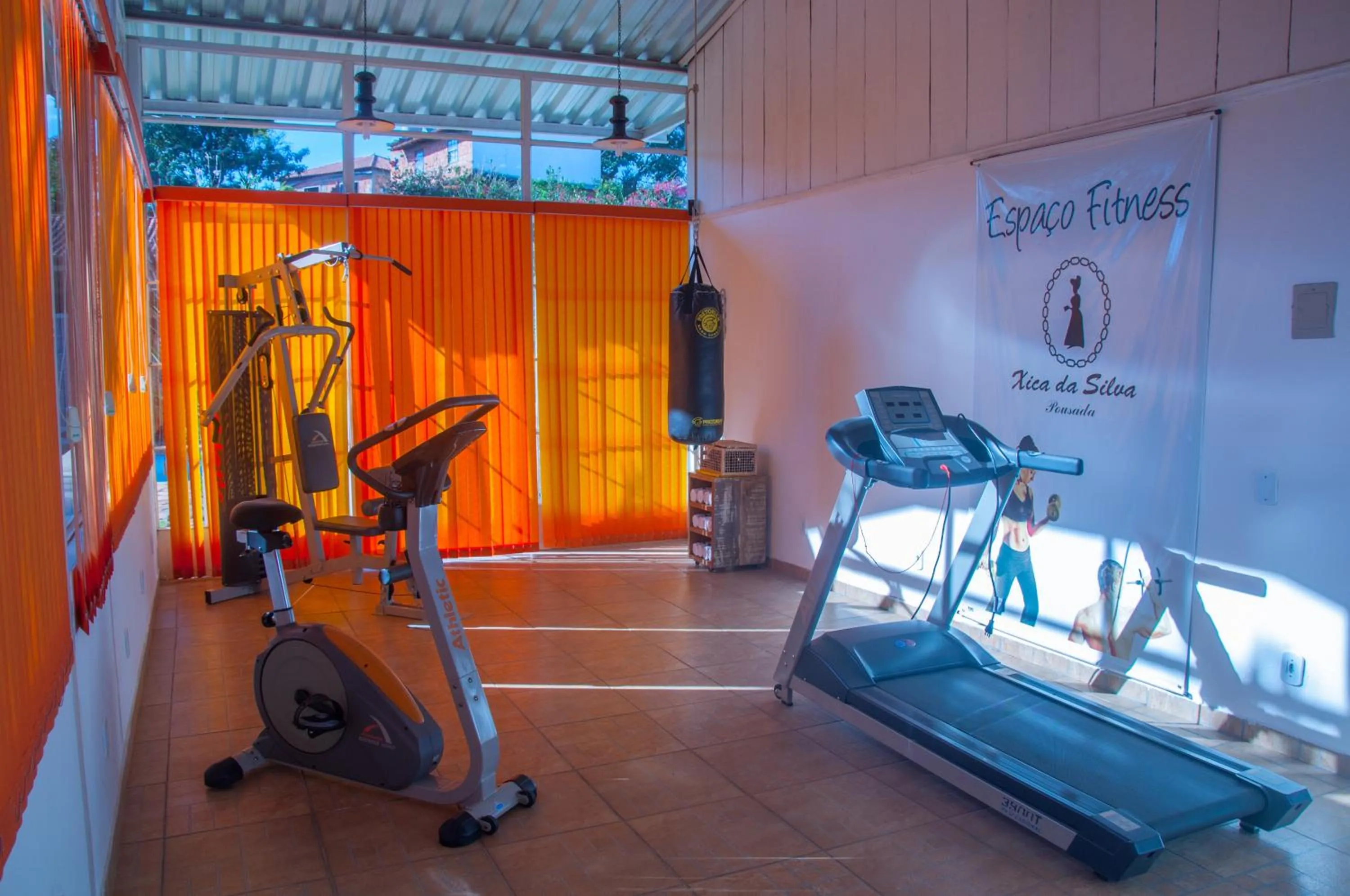 Fitness centre/facilities in Pousada Xica da Silva
