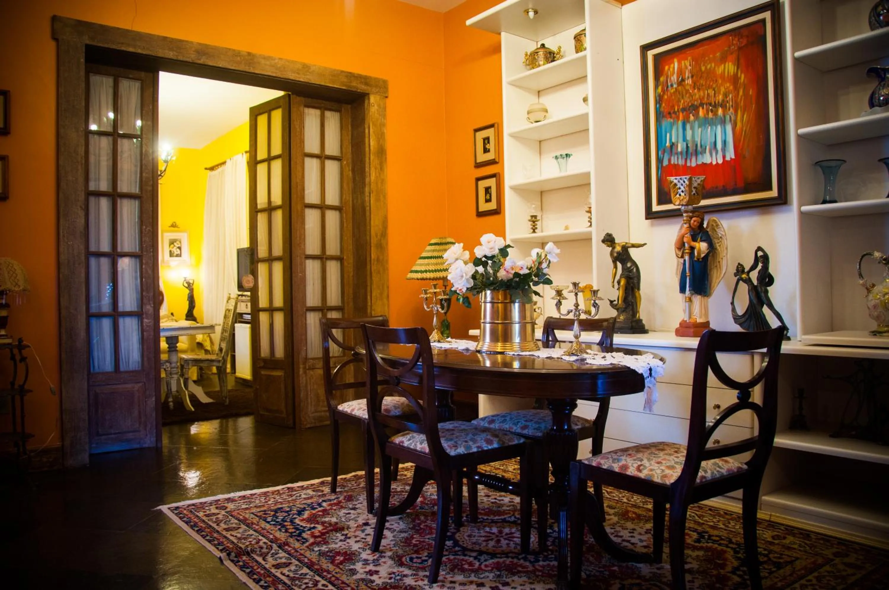 Living room in Pousada Xica da Silva