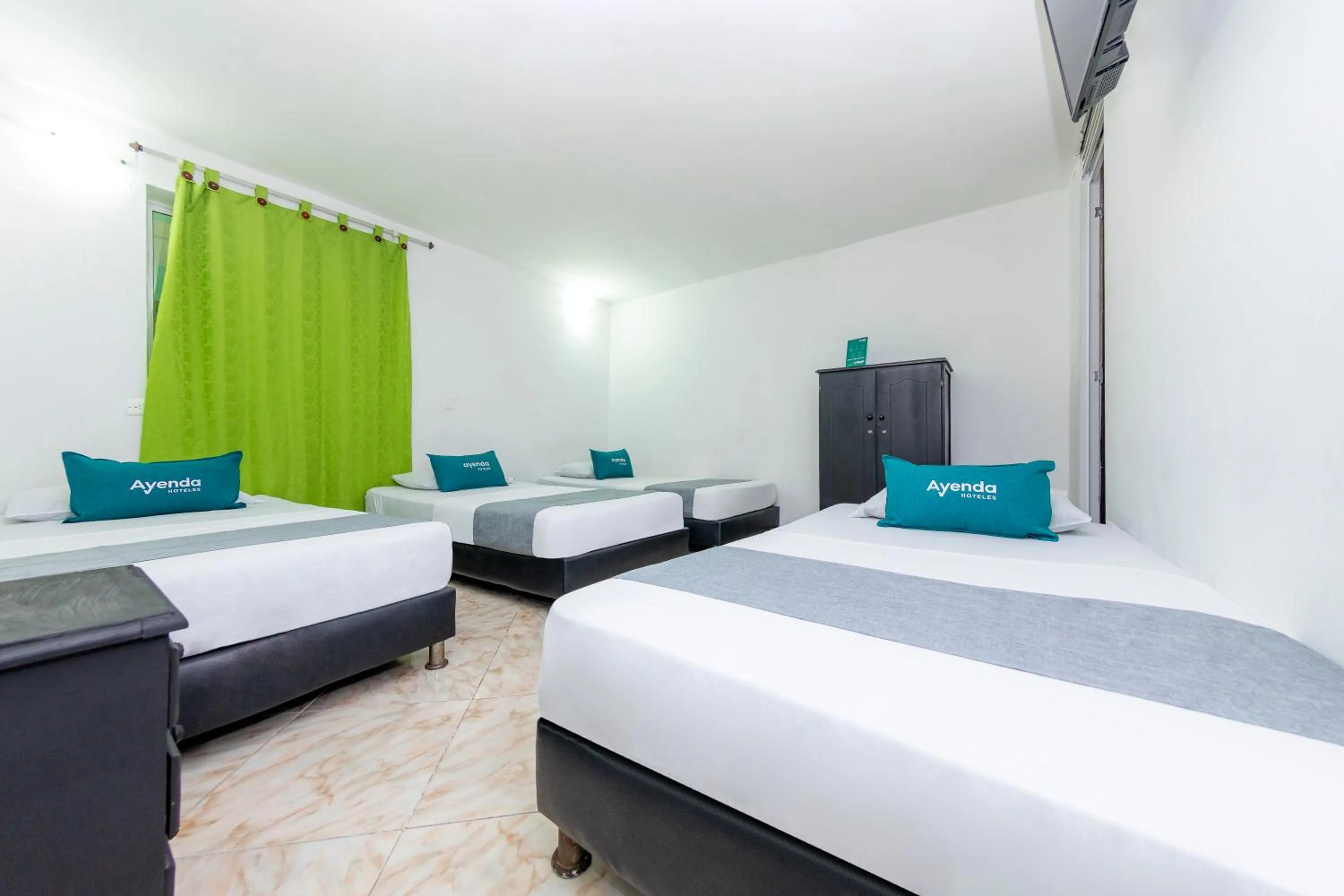 Bed in Ayenda Florida Nueva