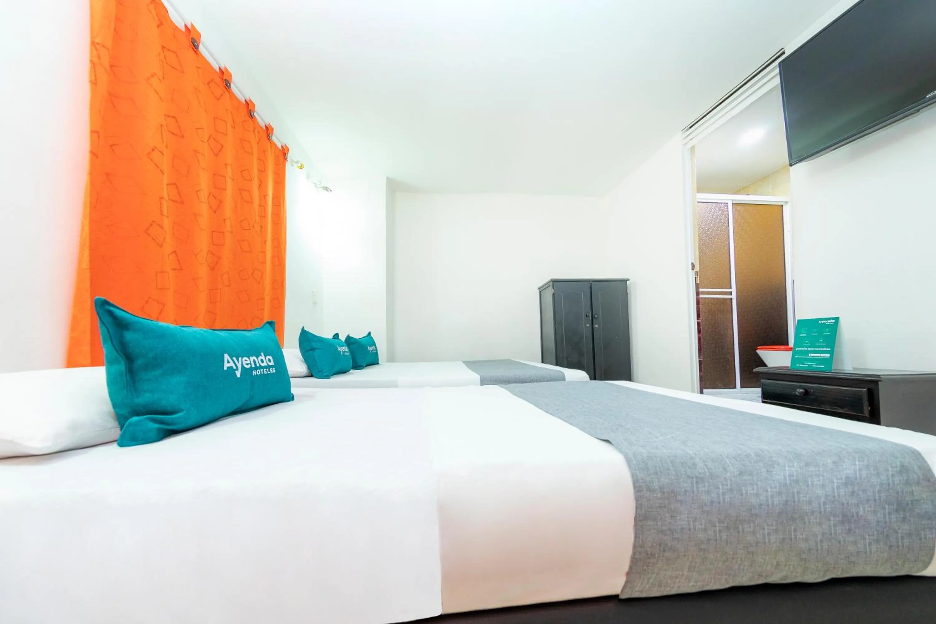 Bed in Ayenda Florida Nueva