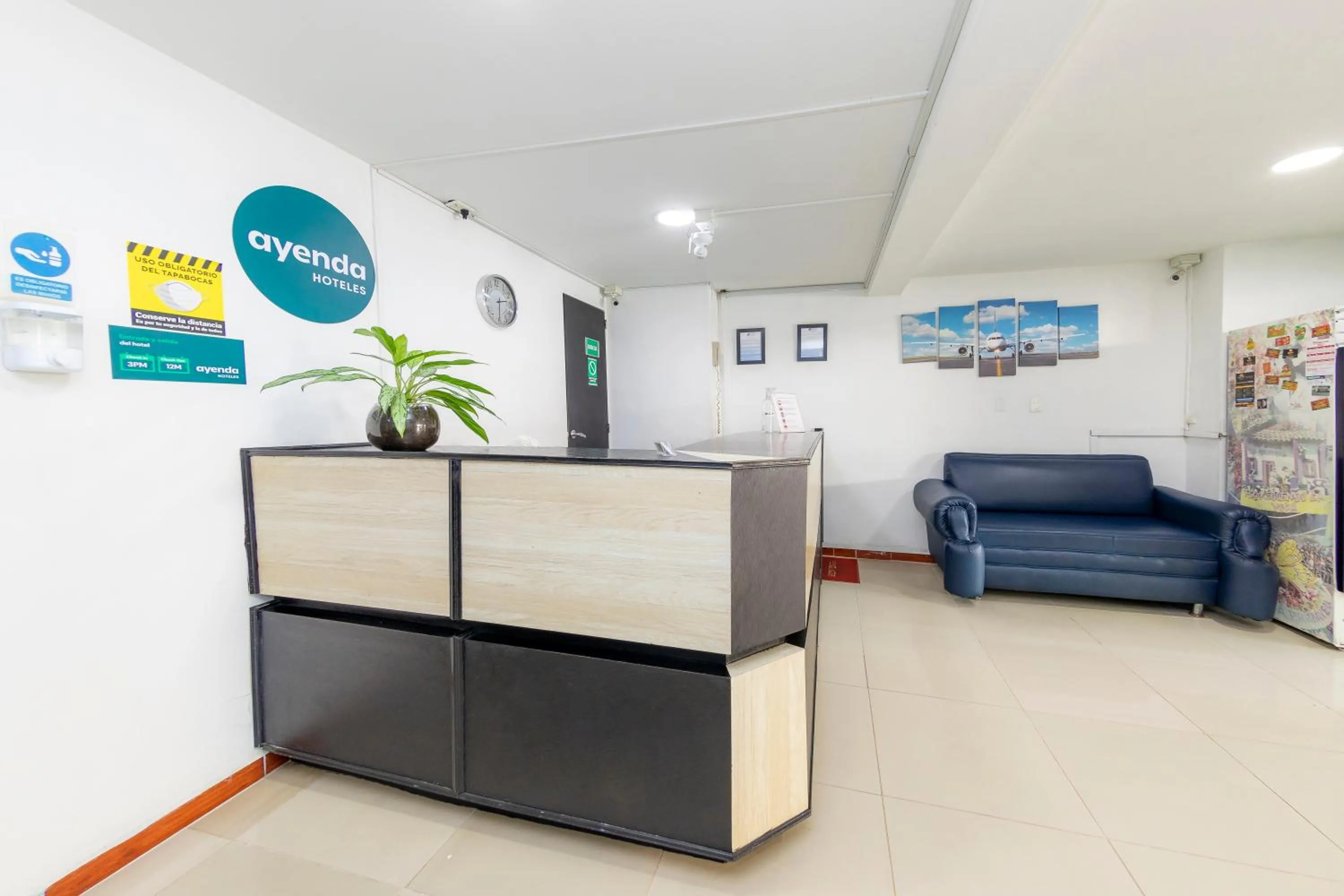 Lobby or reception in Ayenda Florida Nueva