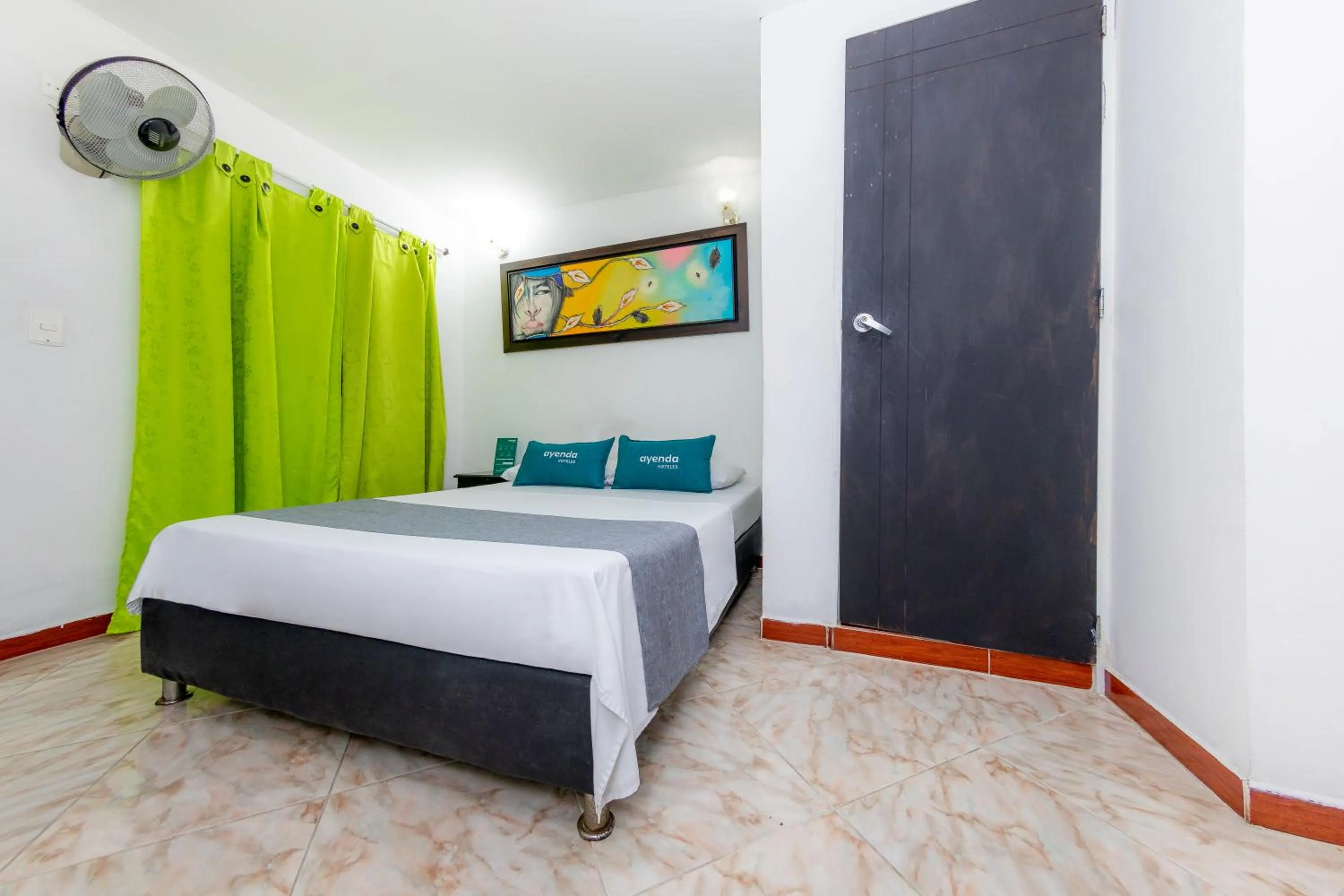 Bed in Ayenda Florida Nueva