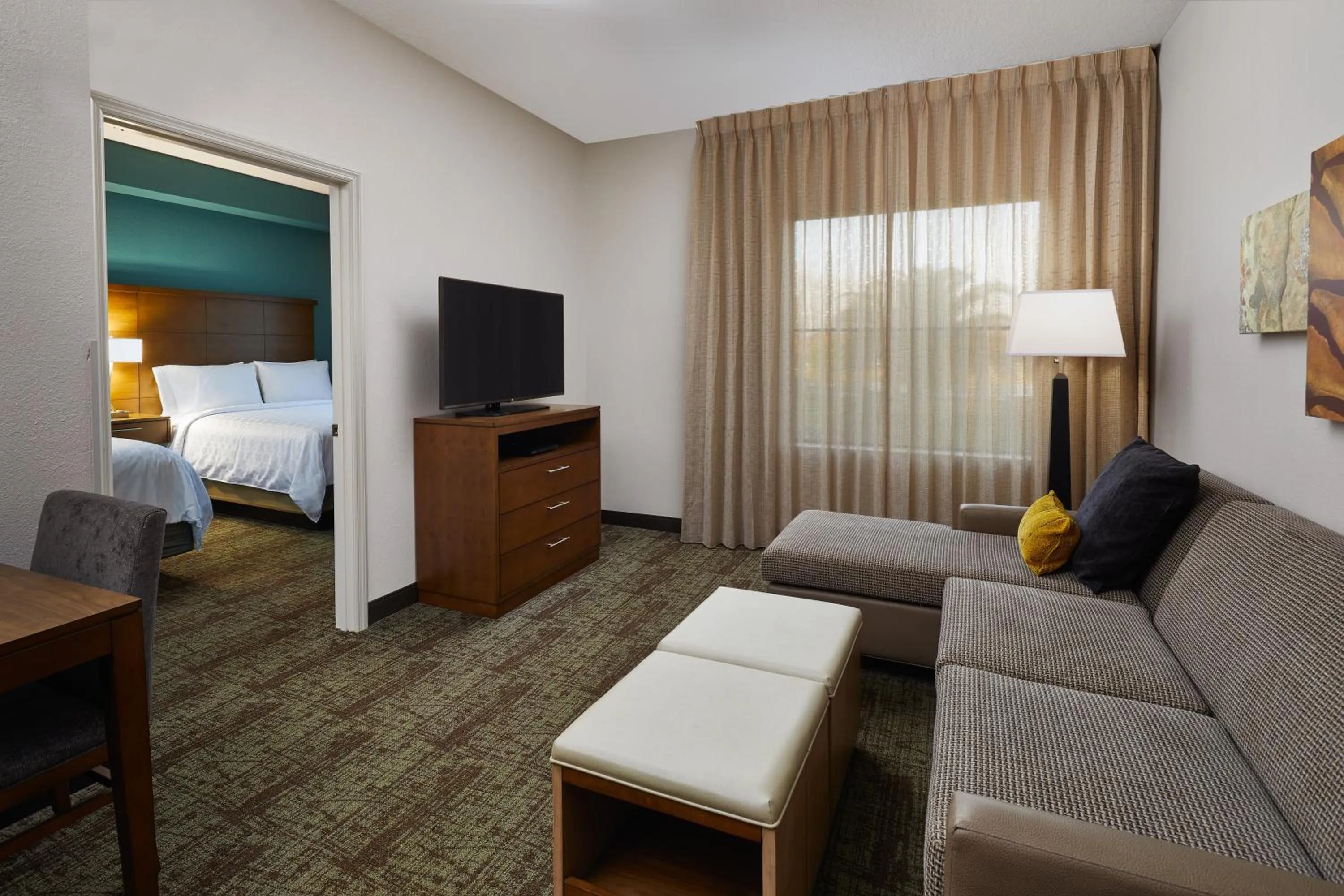 Photo of the whole room, Bed in Staybridge Suites Orlando South by IHG