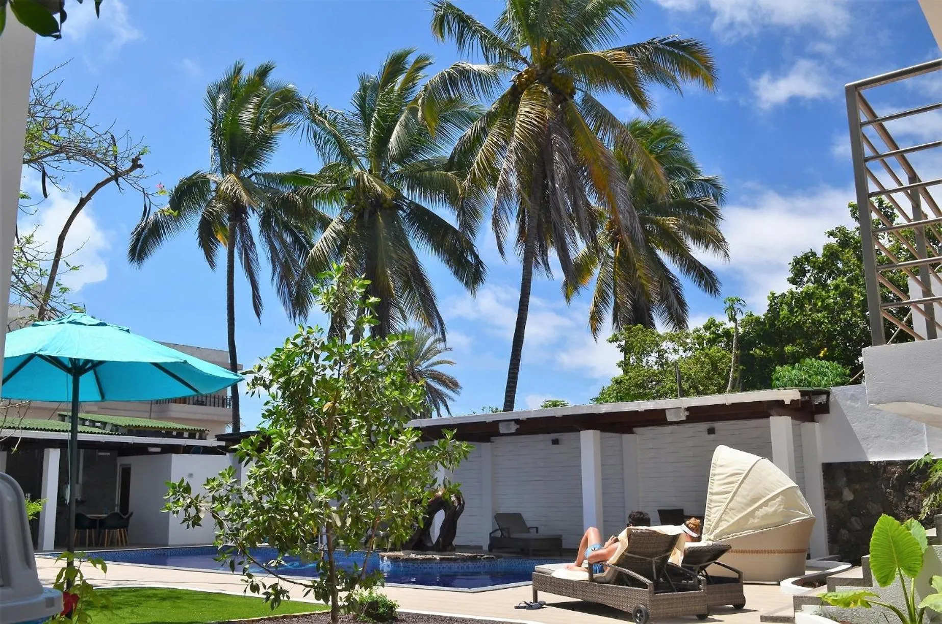 Patio in Ikala Galapagos Hotel